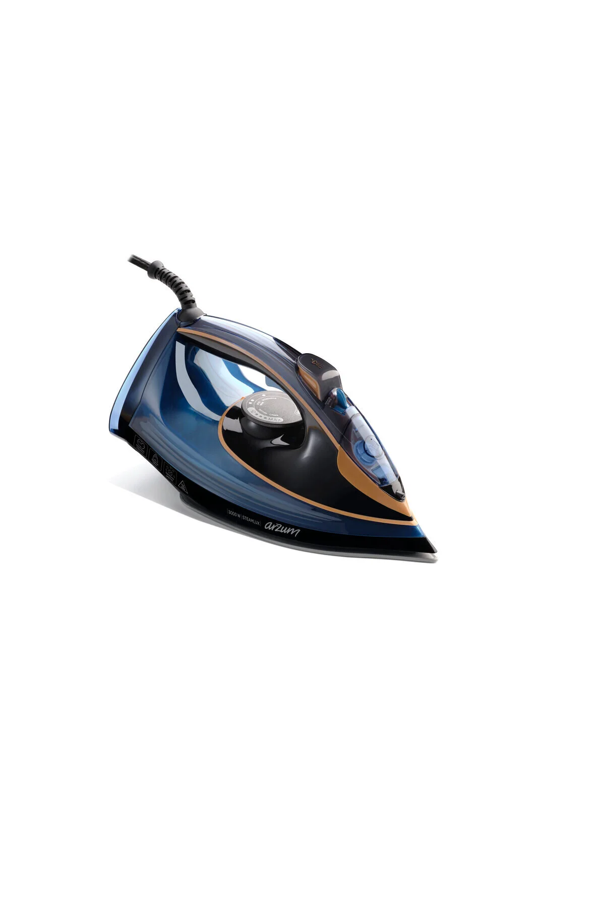 اتو بخار STEAMLUX STEAMING BASE سرامیکی 3000W آبی AR6043 Arzum
