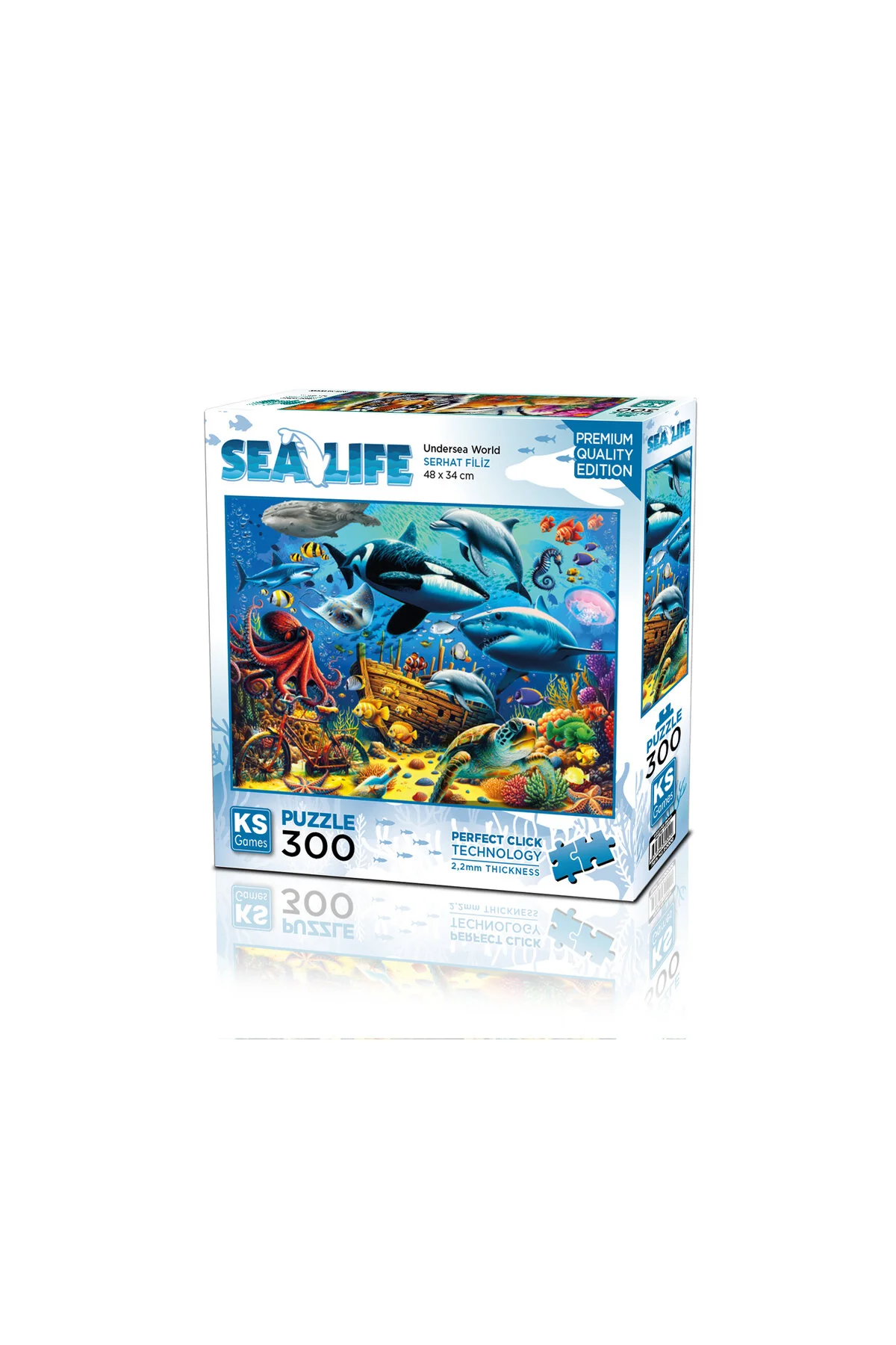 پازل دنیای زیر دریا 300 قطعه از ترکیه Ks Games