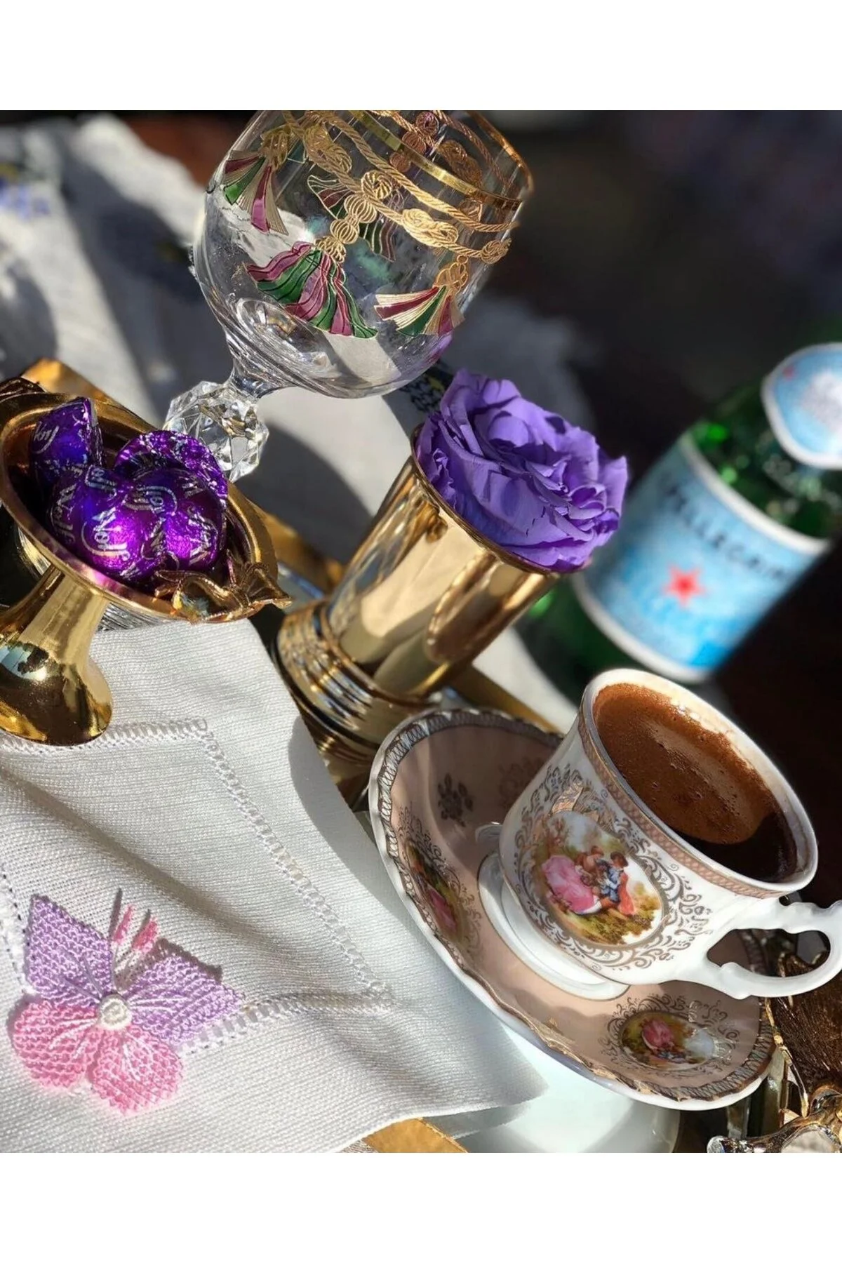 فنجان قهوه ESTERHOMEDECOR برای 6 نفر پرسلن را مشخص کرد کودک hediye
