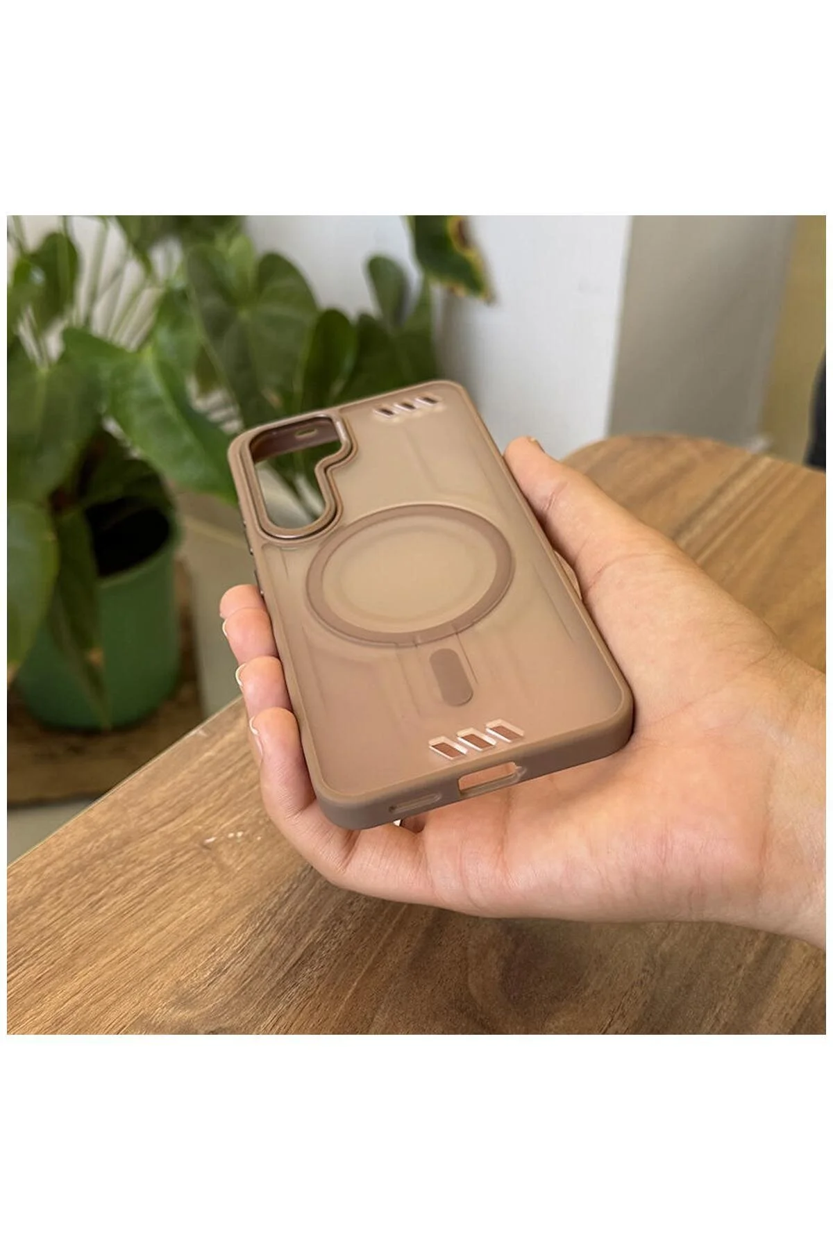 کاور و قاب سیلیکونی ZEBANA VAULT CASE SAMSUNG GALAXY S25 PLUS پشتیبانی از شارژ بی سیم اورجینال Zebana