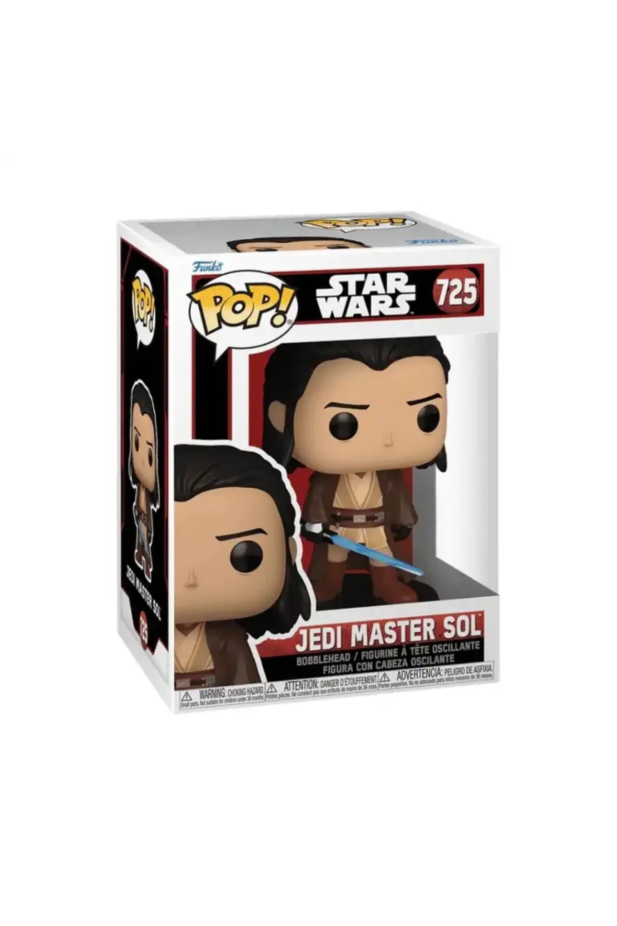 اسباب بازی های فیگور شخصیت پاپ ACOLYTE JEDI MASTER SOL 79758 Funko