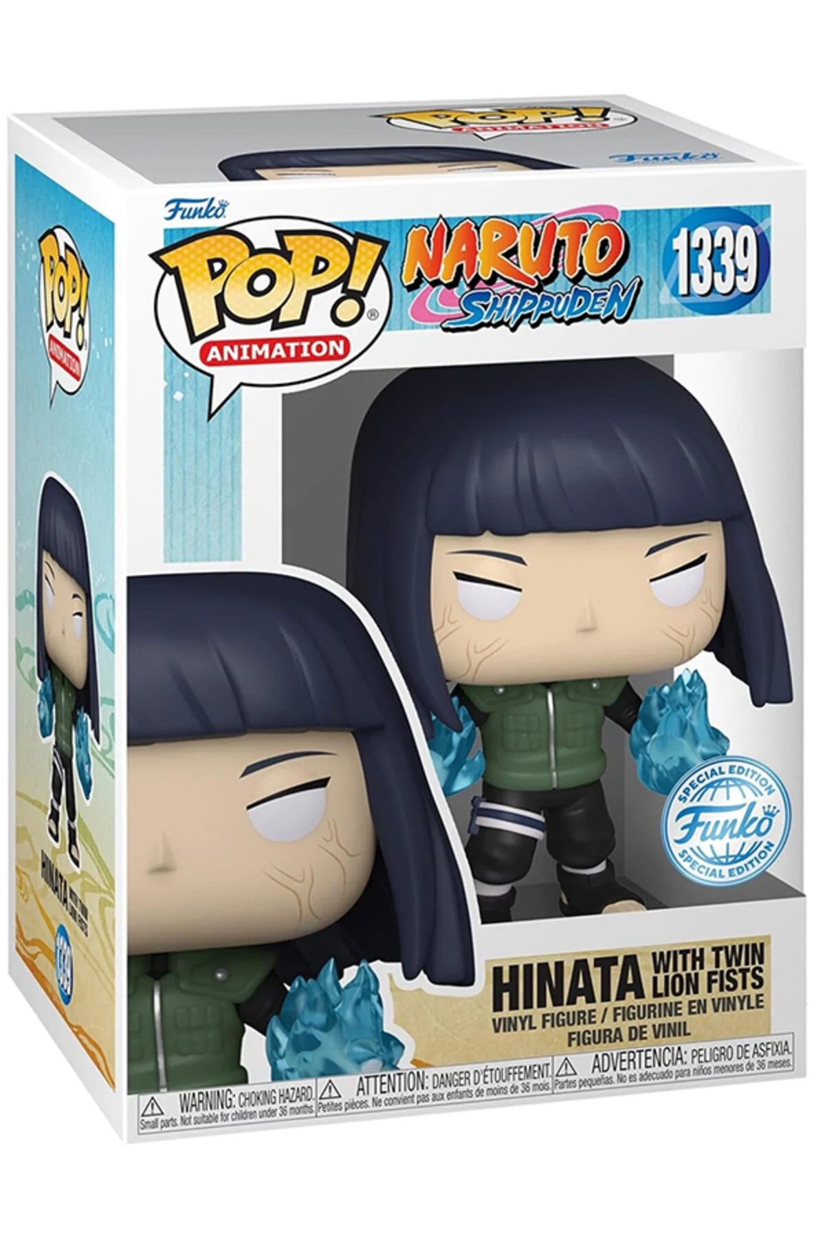 فیگور انیمیشن POP: NARUTO SHIPPUDEN HINATA WITH TWIN LION FISTS نسخه ویژه 1339 Funko