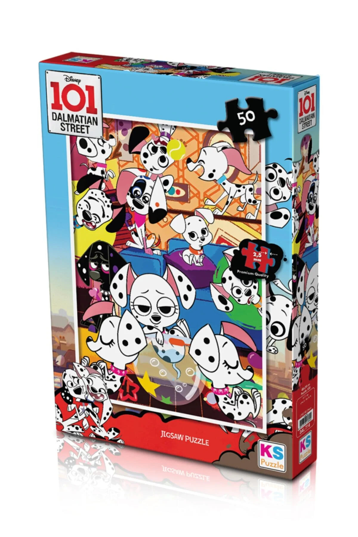 پازل 50 قطعه 101 DALMATIAN 709 اورجینال Ks Games