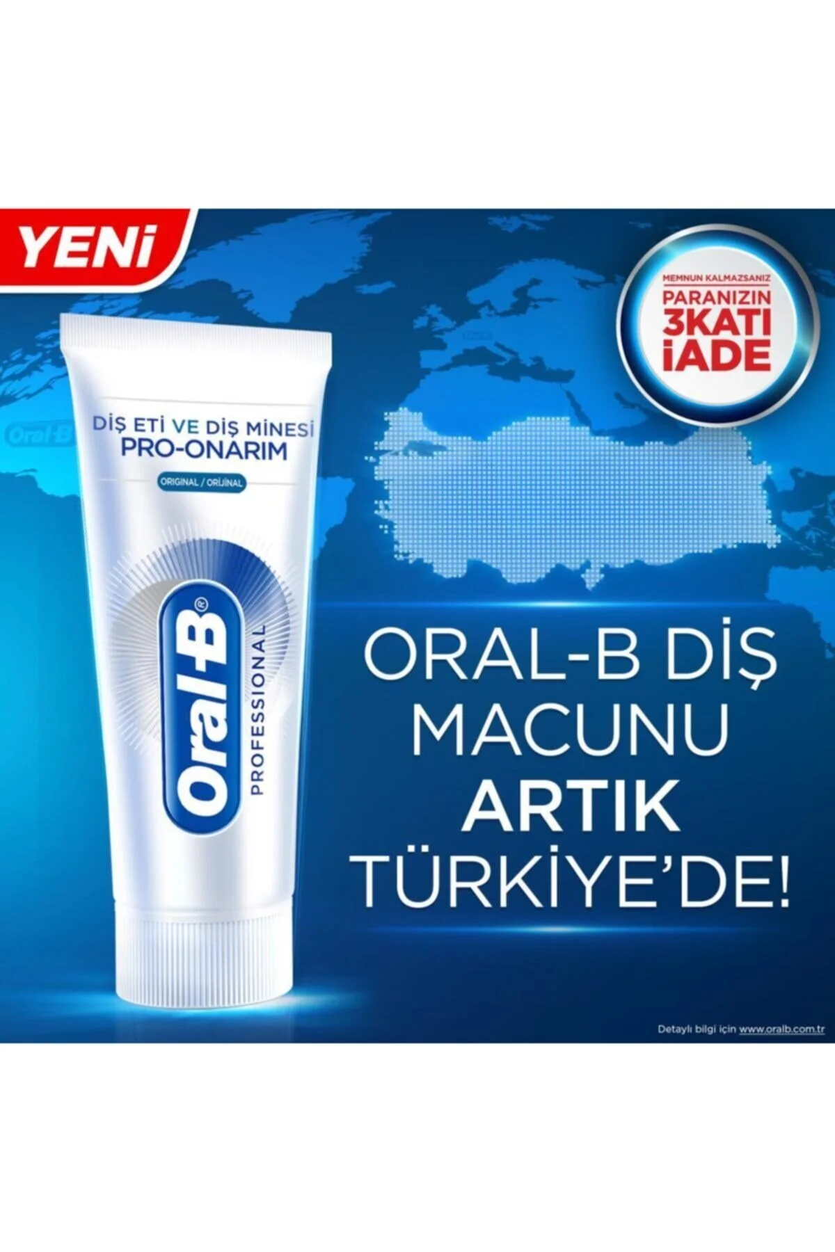 مسواک باتری دار ارتعاش پالس 3D سفیدی لوکس 35 متوسط + 50 میلی لیتر خمیردندان اورال بی Oral-B