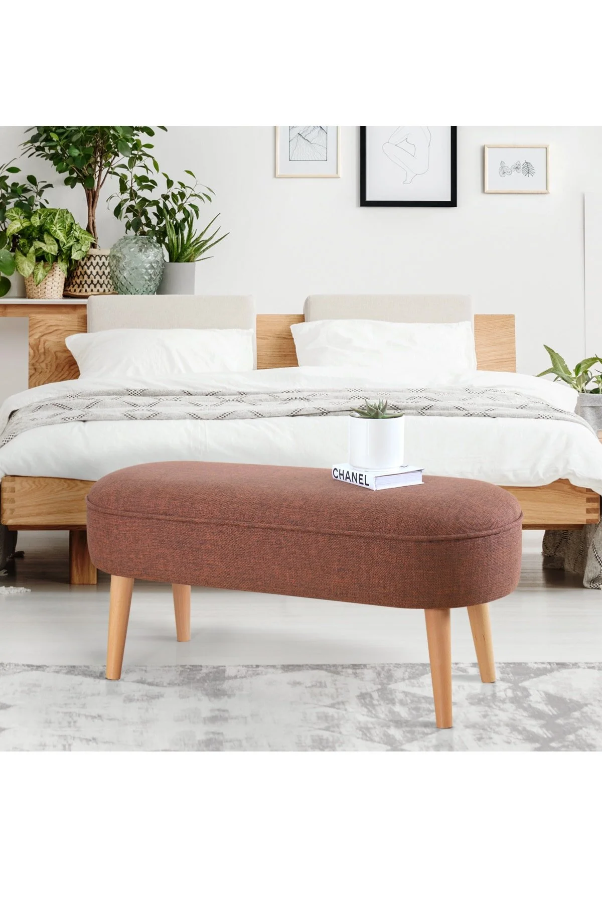 پاف و نیمکت پف لیدنوک کاشی اورجینال Lorence Home