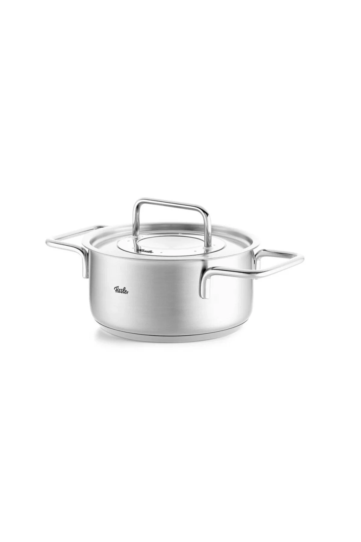 قابلمه درب فلزی کلکسیون خالص 16 سانتی متر Fissler