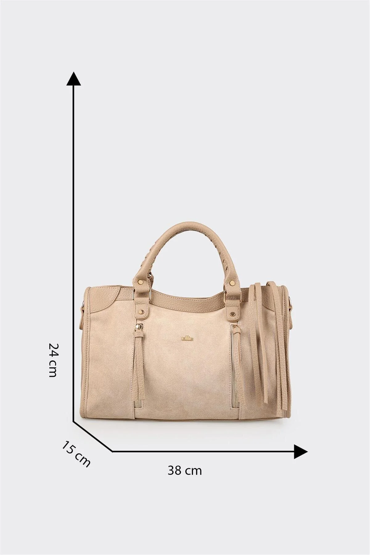 کیف دستی زن بژ الی اورجینال Elle