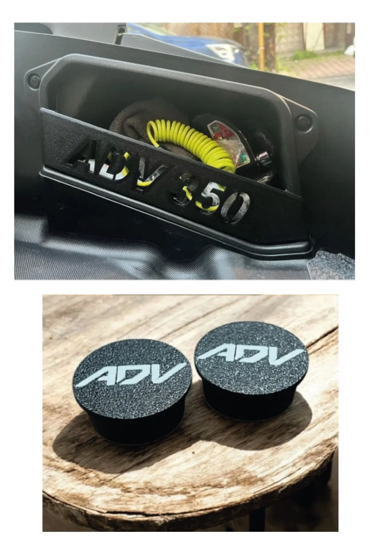 محصولات ضروری موتورسیکلت HONDA ADV 350 AVAGON و ELCIK COVER برای چمدان Osqar