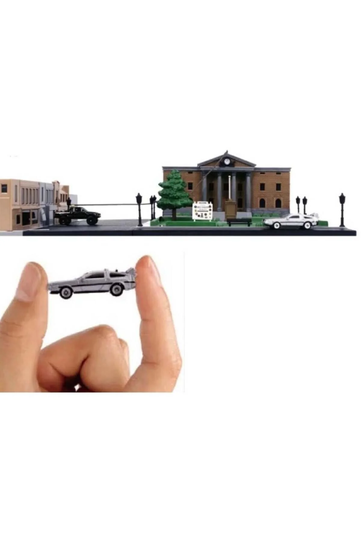 اسباب بازی های دیگر جادا به آینده بازگشت برج ساعت NANO SCENE DIORAMA FELİTE