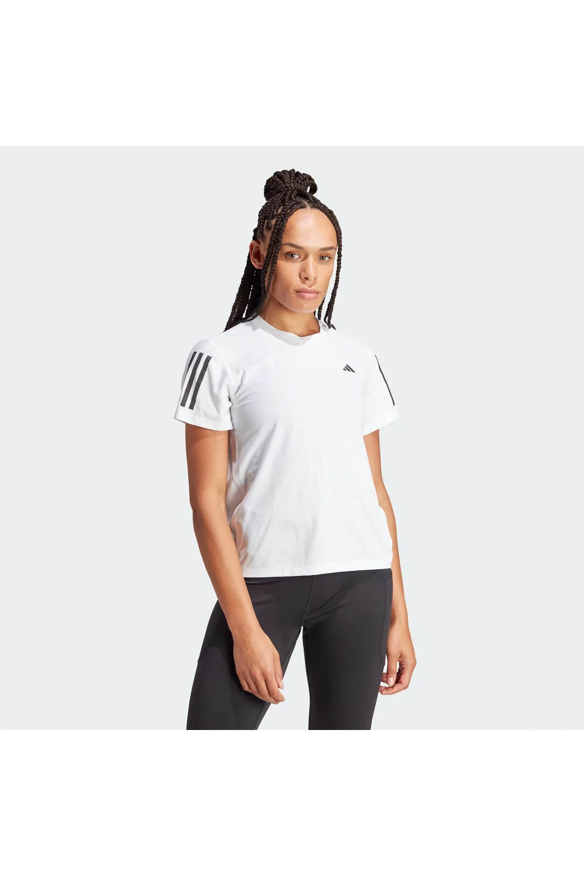 تیشرت آدیداس Own The Run مدل زنانه در رنگ سفید adidas
