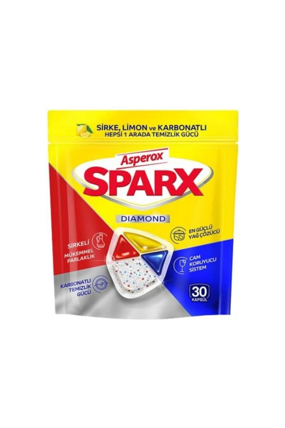قرص و پودر ماشین ظرفشویی SPARX 30 ASPEROX