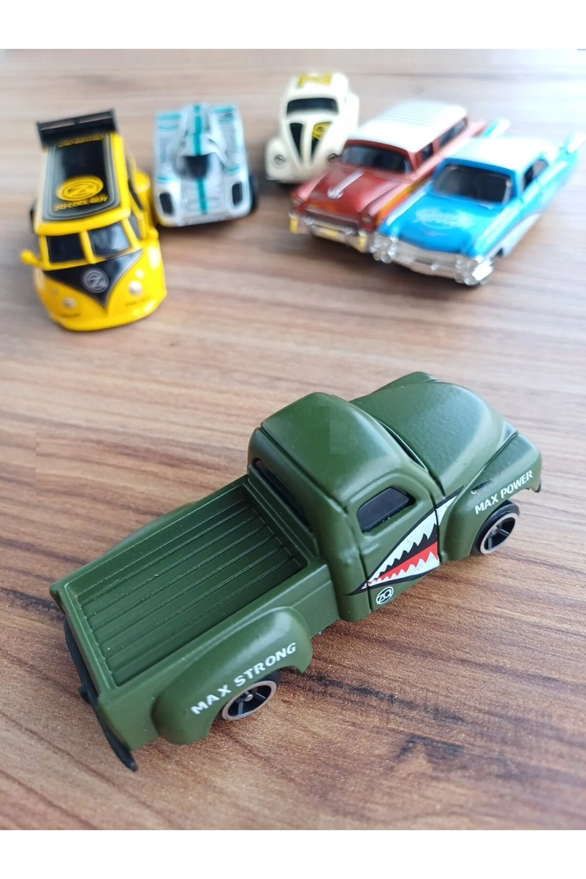 مدل خودرو BEETLE VOSVOS CLASSIC PICKUP MINIBUS IRON CARS 6 مجموعه کیفیت ماشین فلزی OYUNCAKSAHİLİ