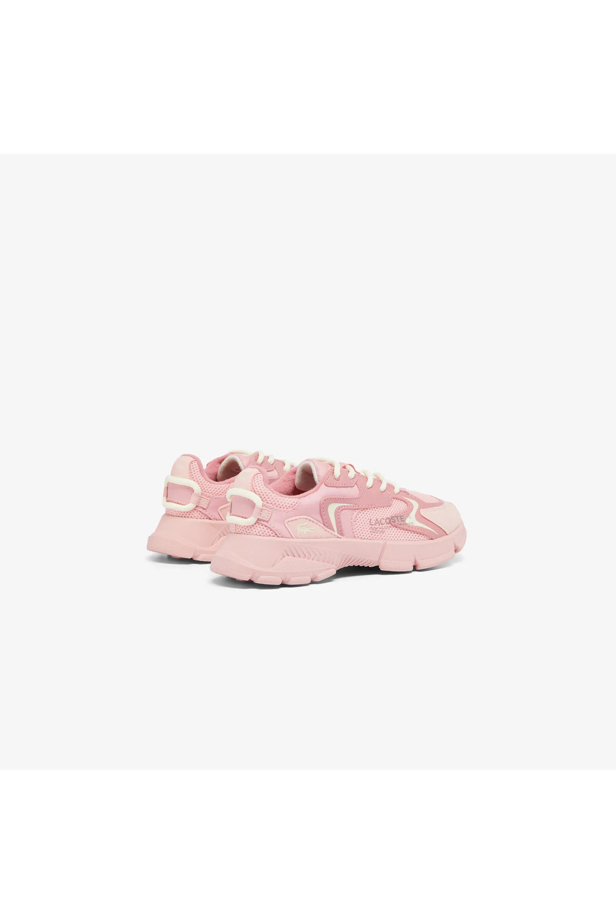 کفش دخترانه پسرانه یونیسکس ورزشی صورتی Neo لاکوست Lacoste