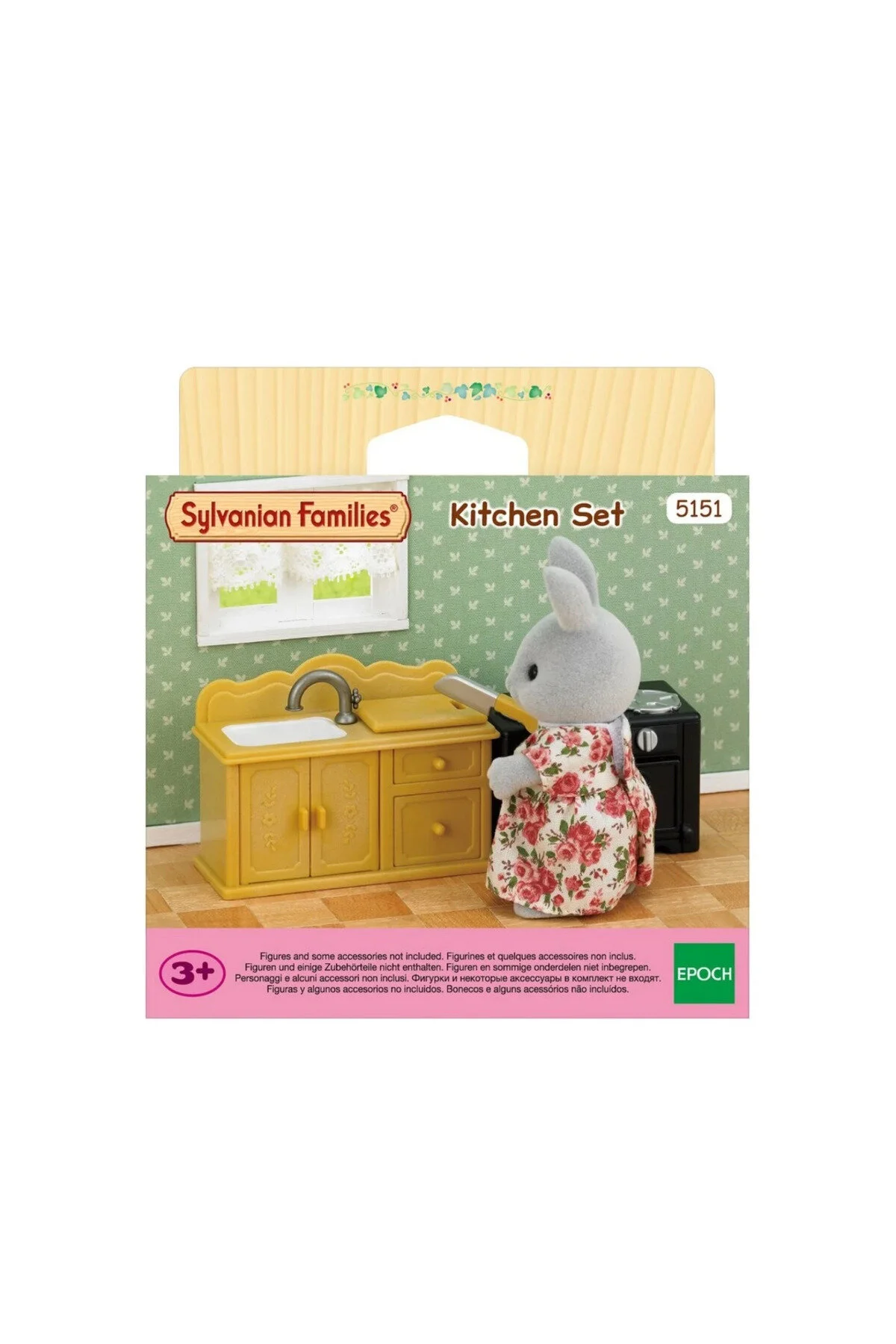 اسباب بازی های فیگور دیگر کودکان SYLVANIAN FAMILIES ست آشپزخانه 5151 دخترانه پسرانه آموزشی بچه گانه SPOR35