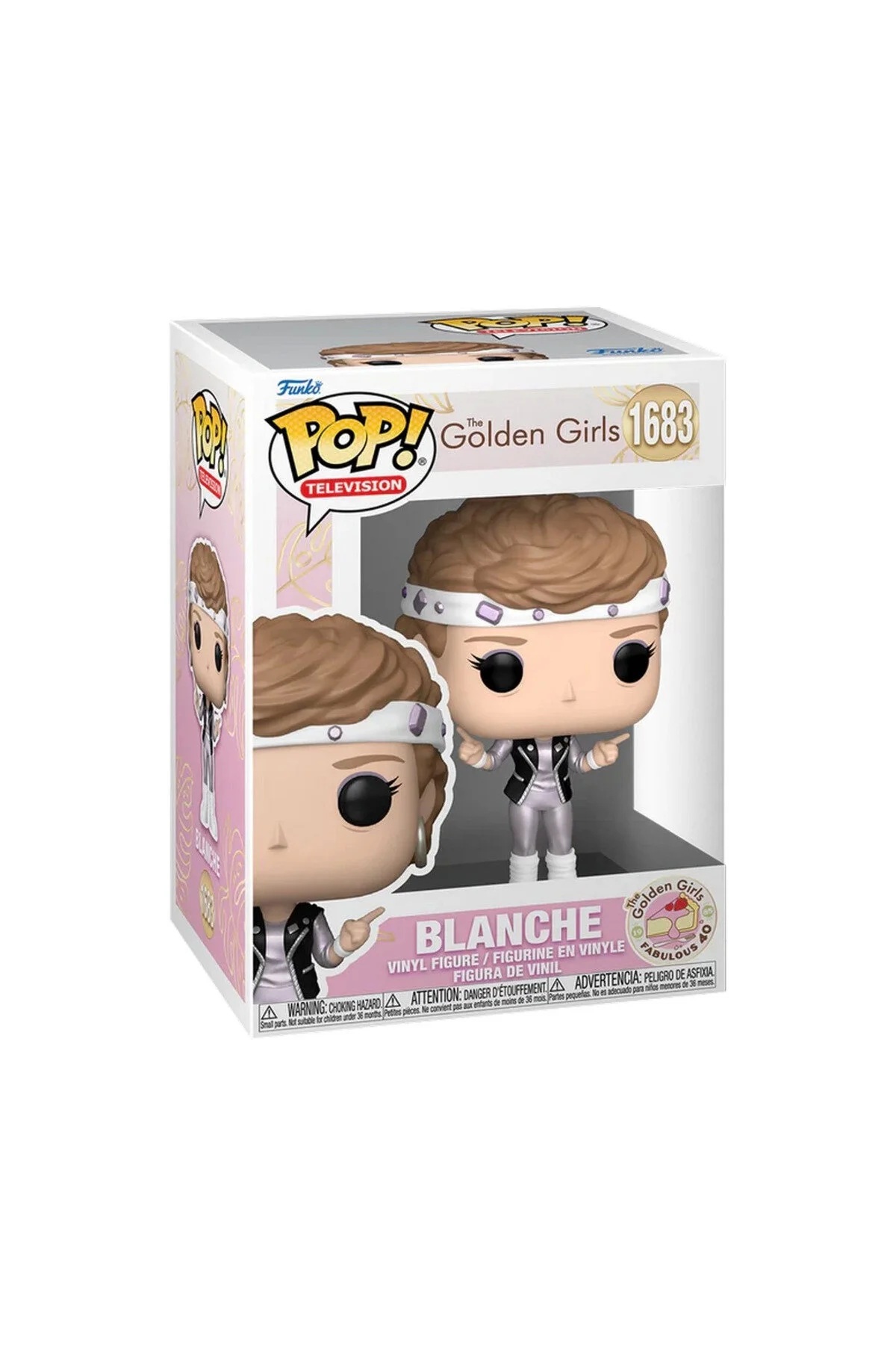 فیگور اسباب بازی های آموزشی FUNKO POP TV: THE GOLDEN GIRLS BLANCHE GIRL BOY TOY Genel Markalar