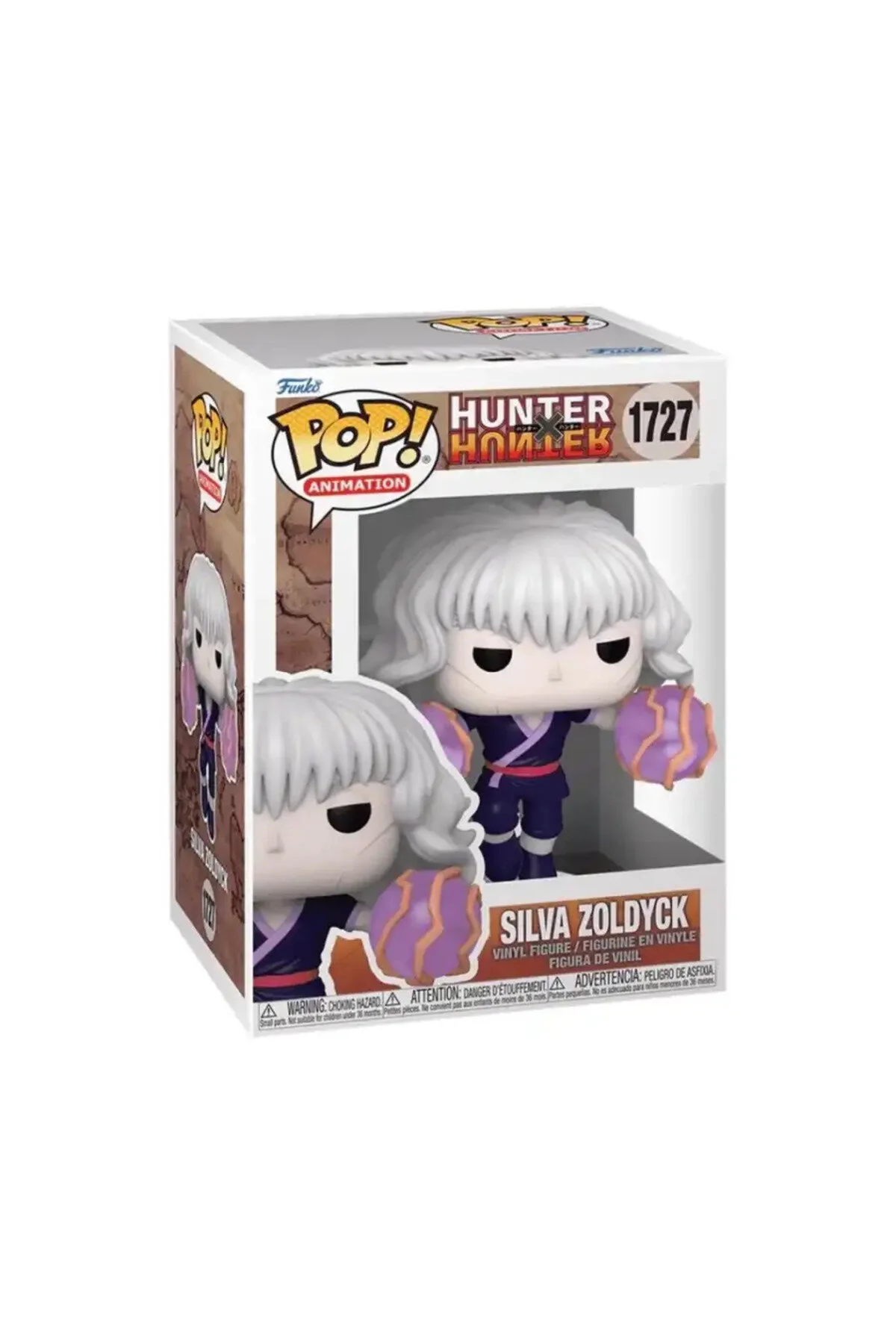 اسباب بازی های فیگور شخصیت ANIMATION POP HUNTER X SILVA ZOLDYCK 80348 Funko