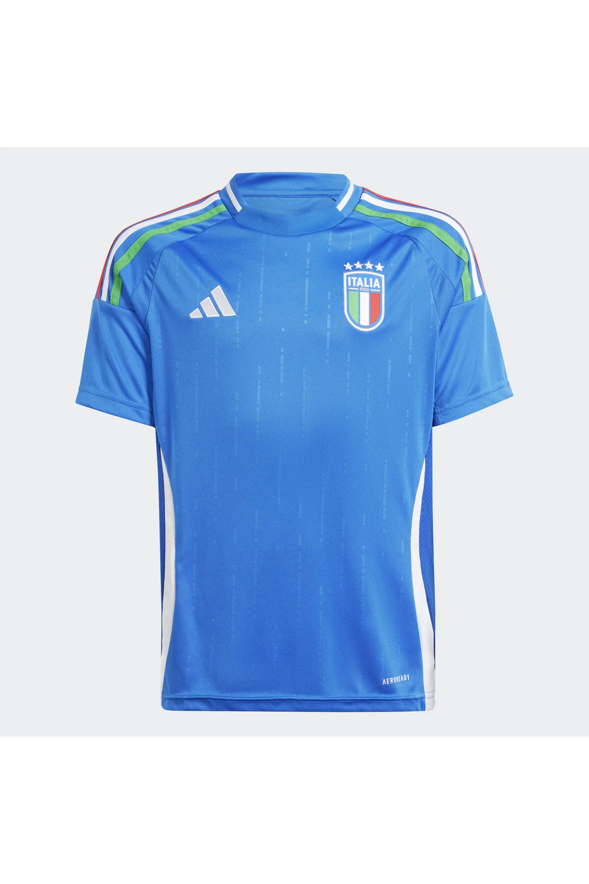 پیراهن ورزشی آبی دخترانه و پسرانه بچگانه ایتالیا 24 اورجینال adidas