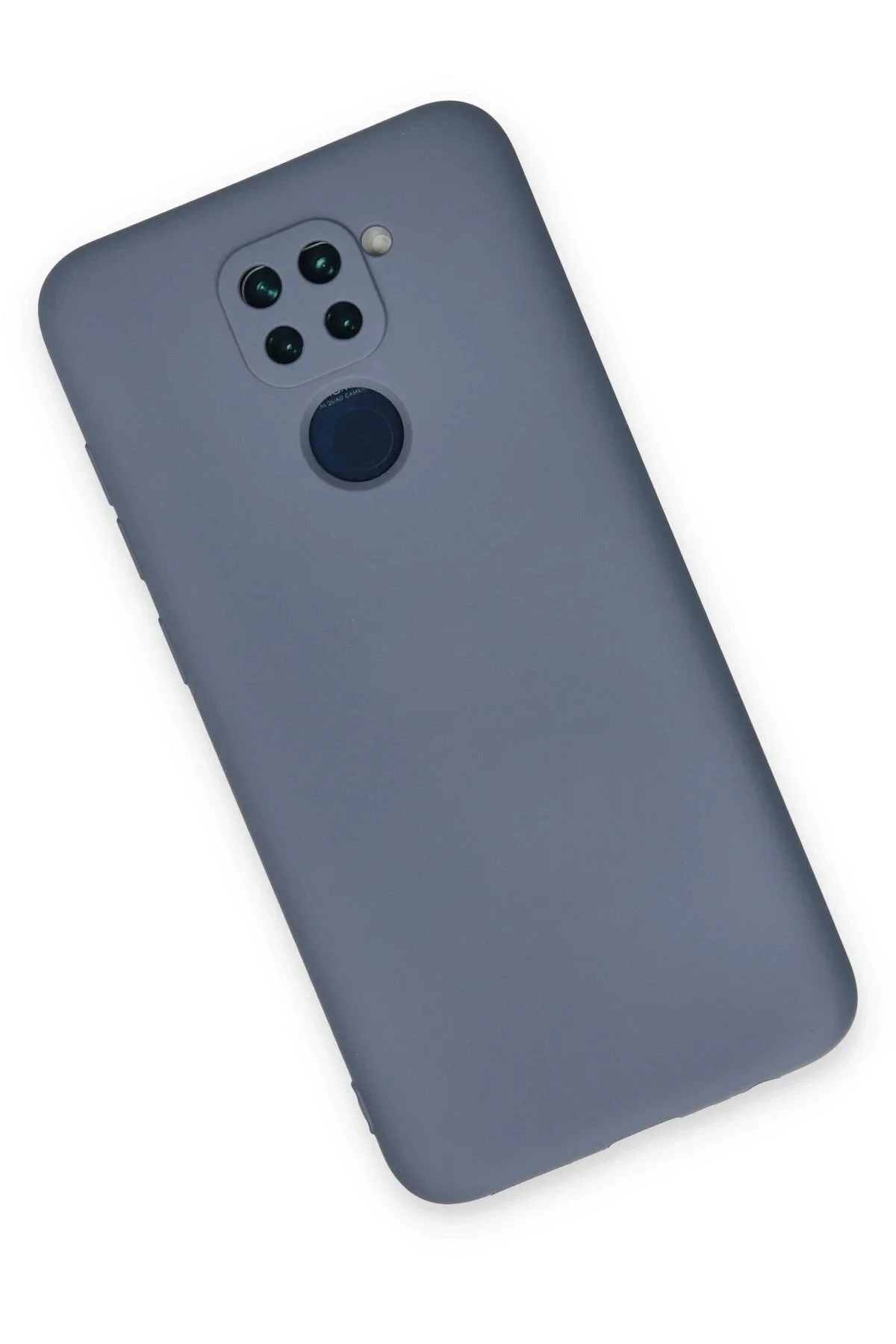 کاور و قاب شیائومی REDMI NOTE 9 NANO VELVET SILICONE داخل خاکستری Akman