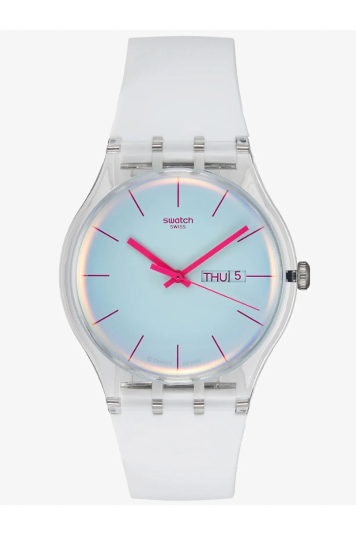 ساعت مچی سفید زنانه اورجینال سواچ Swatch
