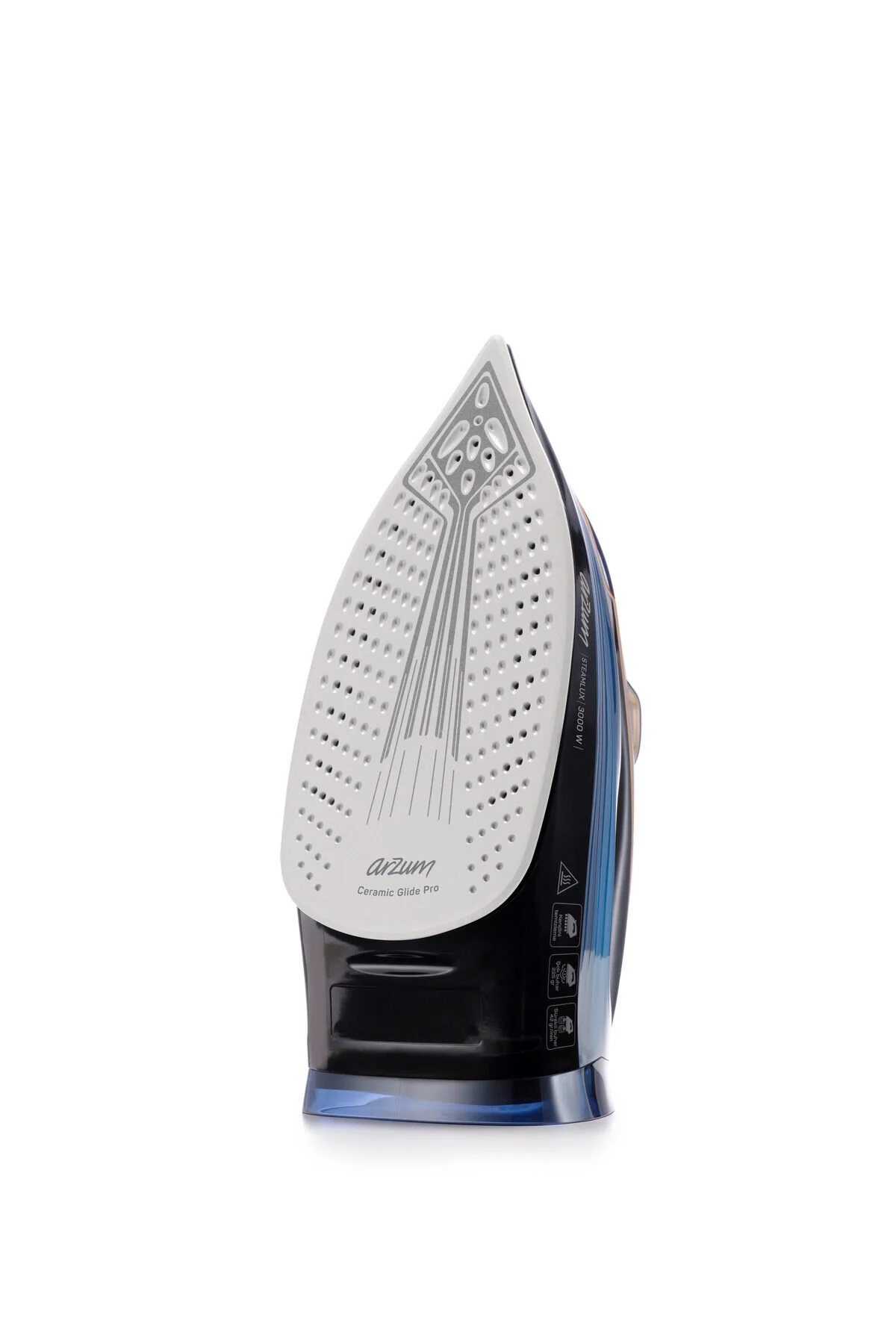 اتو بخار STEAMLUX STEAMING BASE سرامیکی 3000W آبی AR6043 Arzum