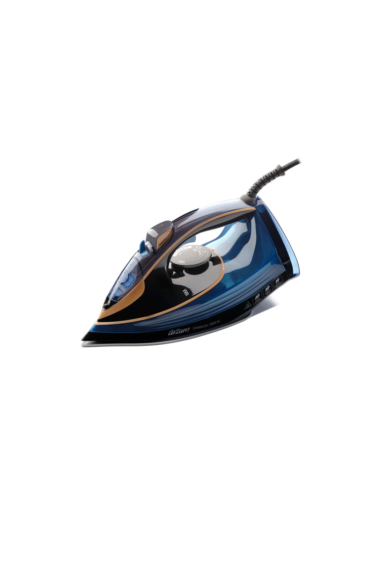 اتو بخار STEAMLUX STEAMING BASE سرامیکی 3000W آبی AR6043 Arzum