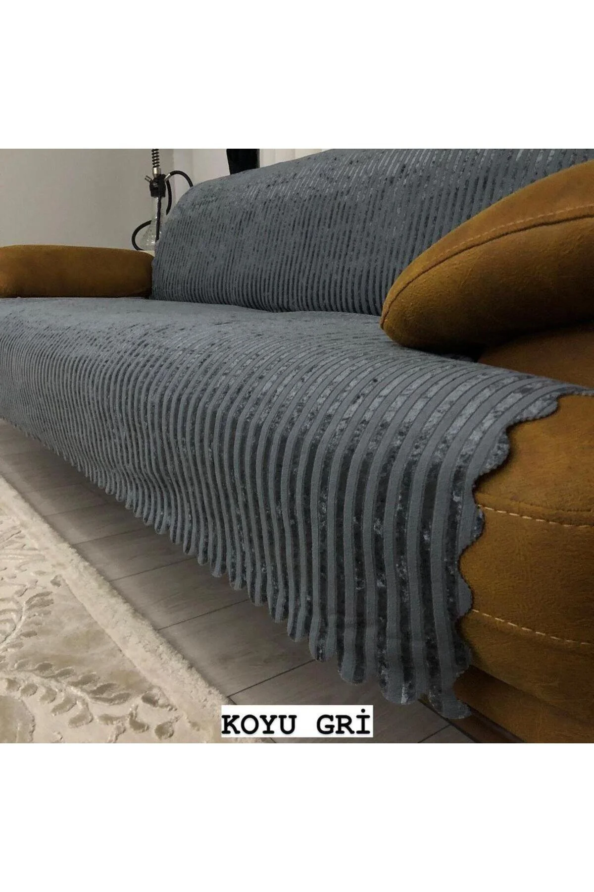 روکش مبل پوشش صندلی مخرب مخملی اسفنجی بامبو کیماز 170 X 210 DECORA CASA HOME COLLECTİON