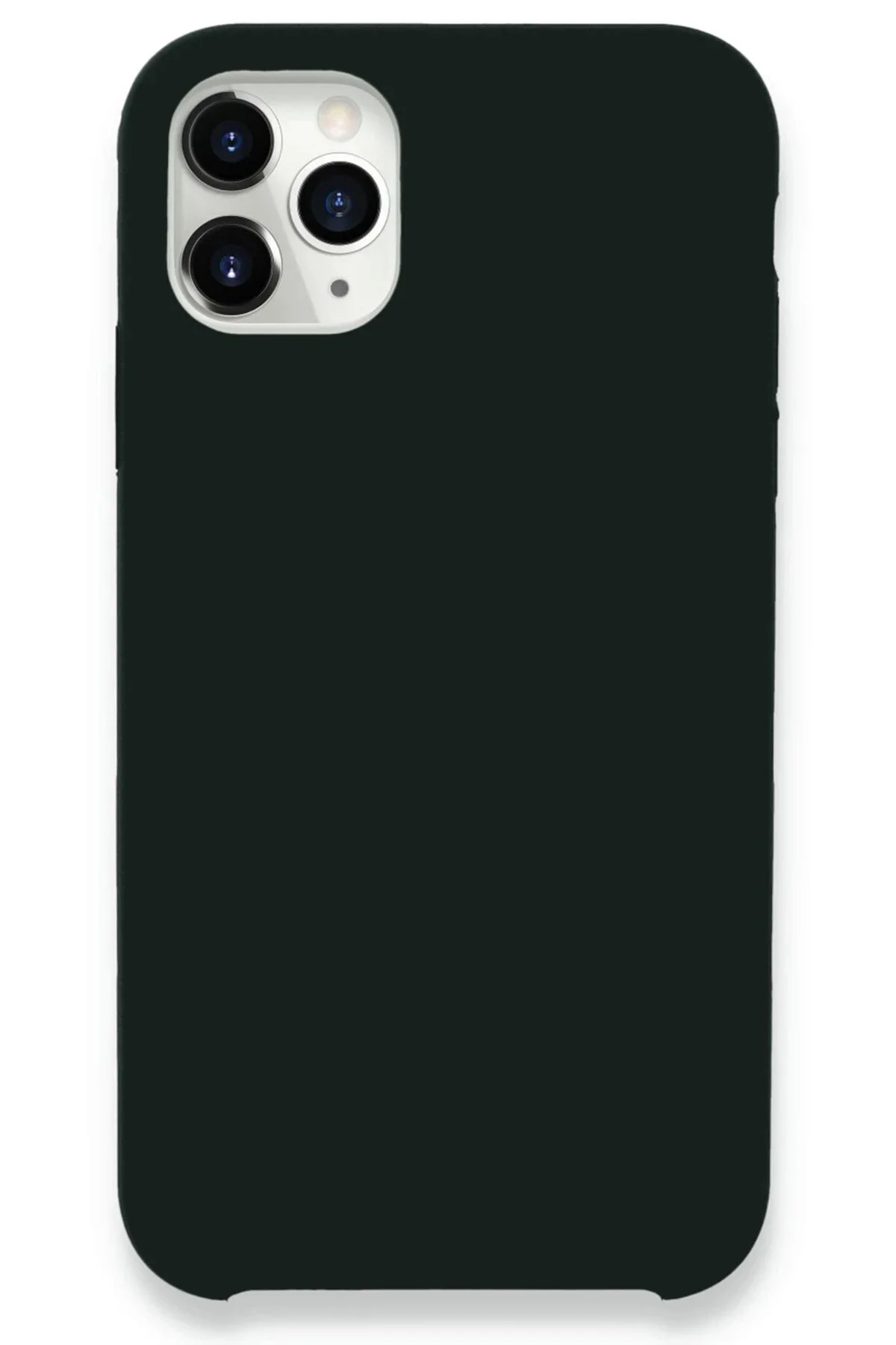 کاور و قاب آیفون 11 PRO MAX CASE LAUNCH سیلیکونی LEGANT سبز تیره Akman