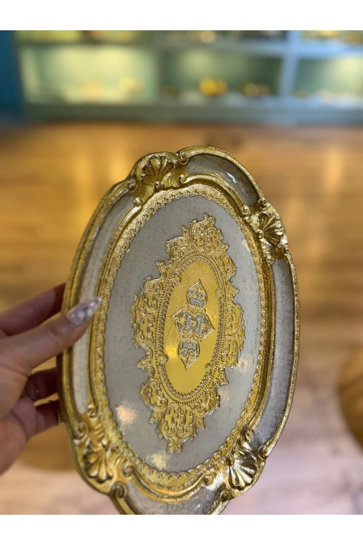 سینی ESTERHOMEDECOR 6 SINGLE تک گل سرخ ارائه مستطیل شکل 30 سانتی متر MASI masi