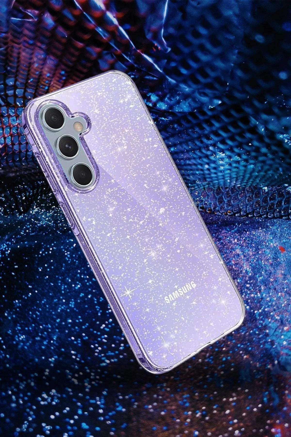 کاور و قاب محافظ 4G SAMSUNG GALAXY A15 بنفش Akman