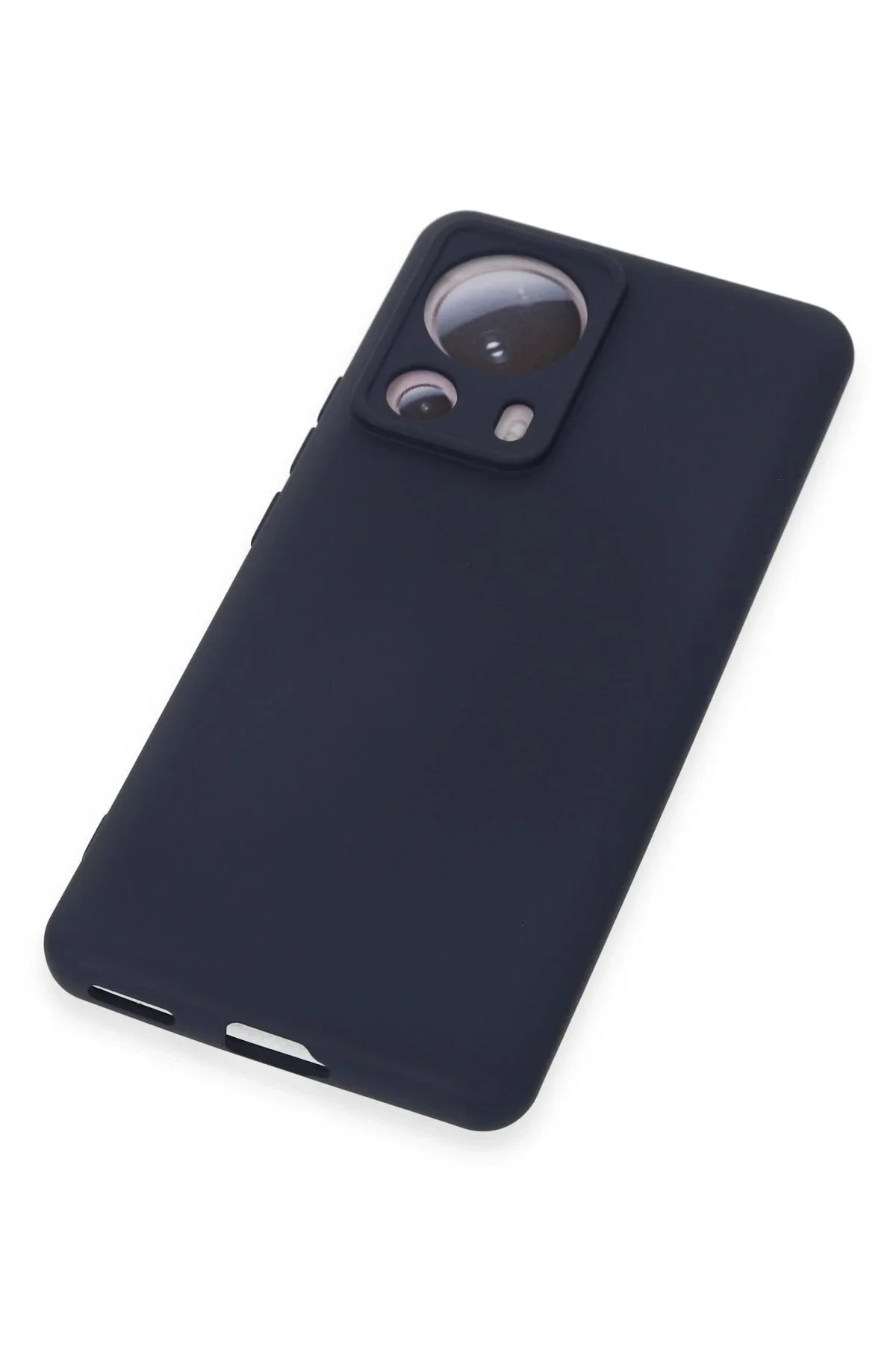 کاور و قاب XIAOMI MI 13 LITE CASE NANO VELVET SILICONE داخل آبی دریایی Akman