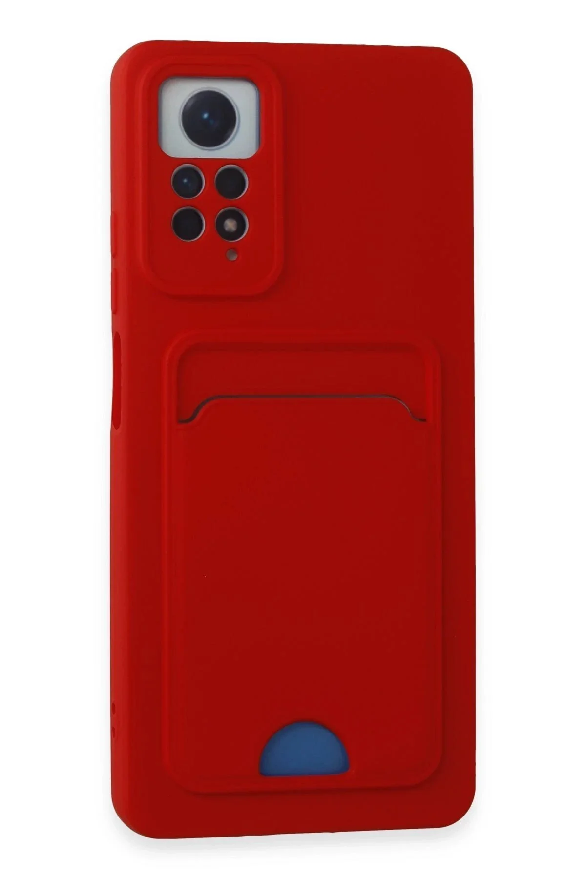 کاور و قاب سیلیکونی کلوین شیائومی REDMI NOTE 11 PRO با کارت ویزیت قرمز Akman