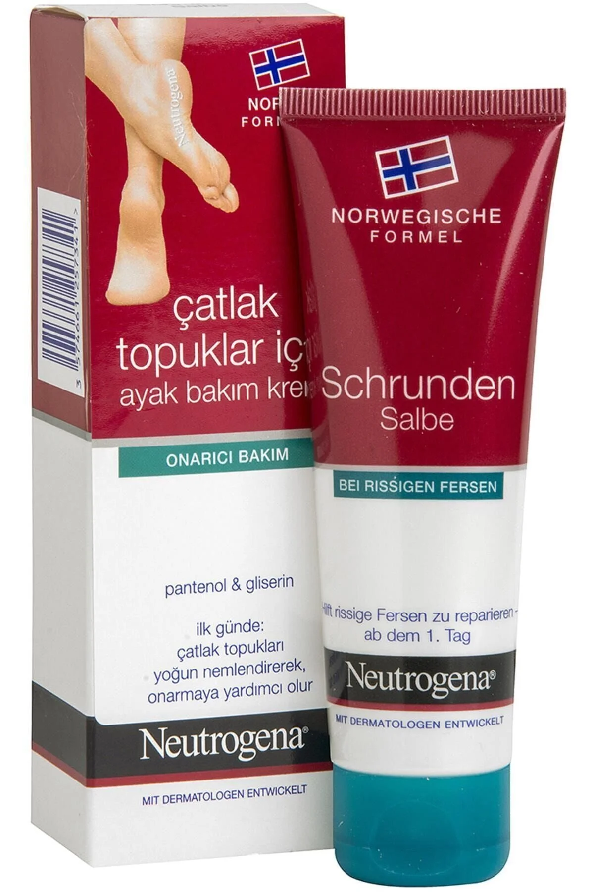 کرم بدن تعمیر پاشنه کرک مراقبت 50 میل Neutrogena