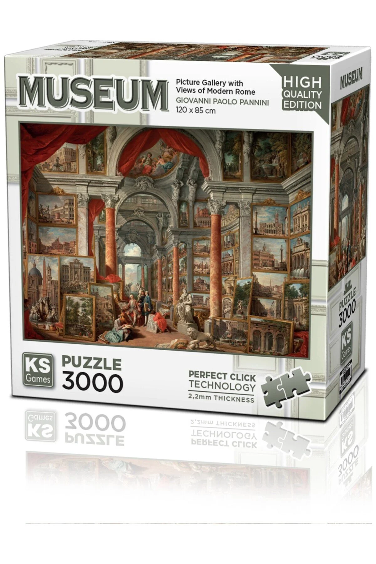 پازل گالری تصویر 3000 قطعه با 23014 مدرن اورجینال Ks Games