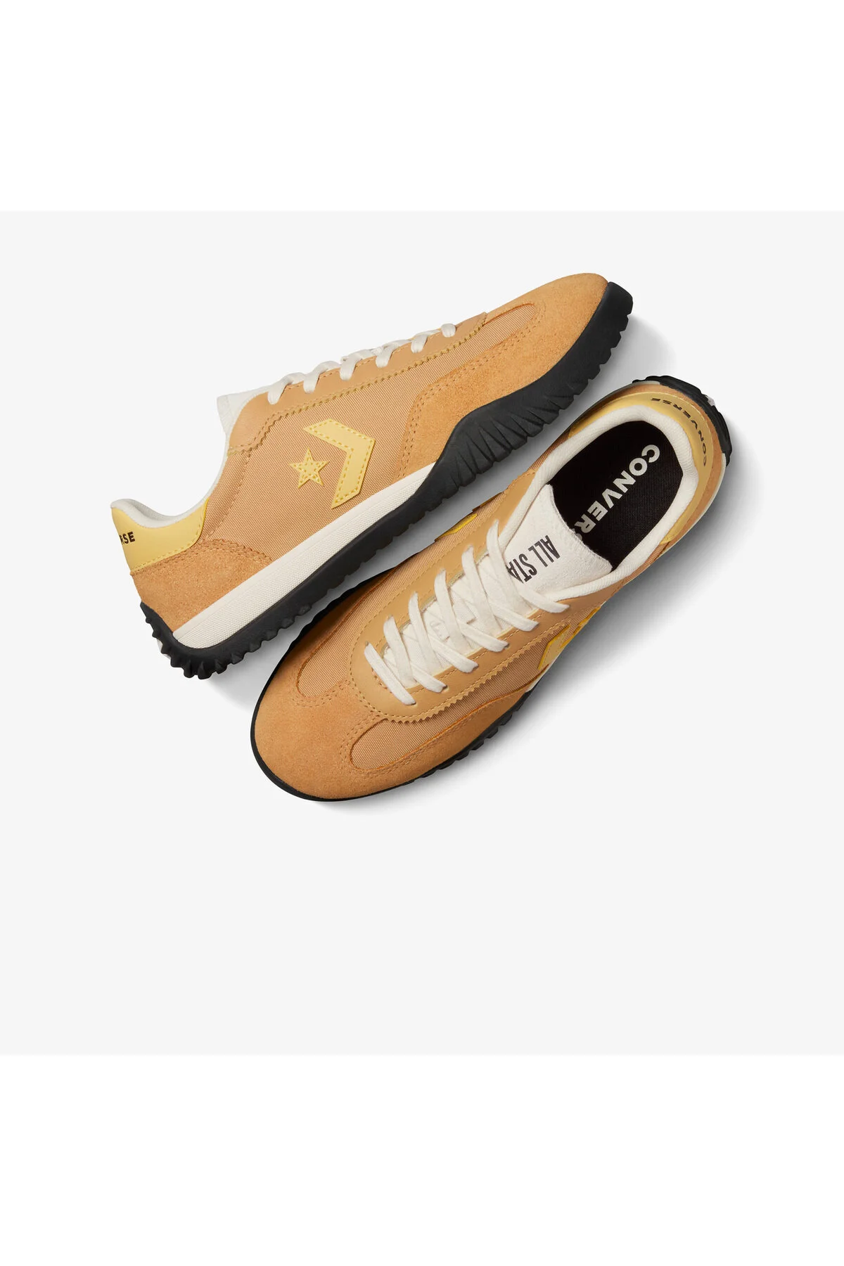 اسنیکر کفش ورزشی چرمی نارنجی یونیسکس RUN STAR TRAINER کانورس Converse