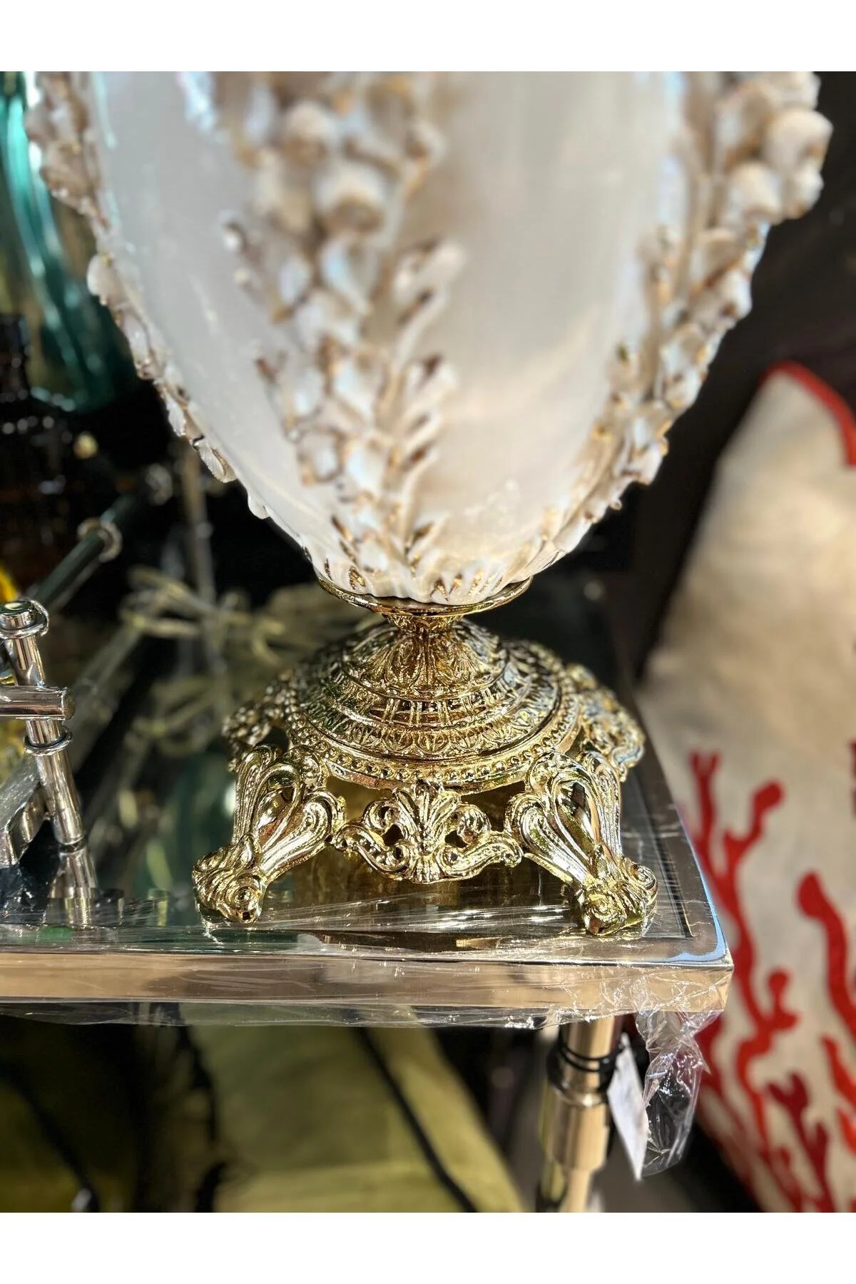 آباژور لامپاد برجسته گل رز اورجینال Mikasa Moor