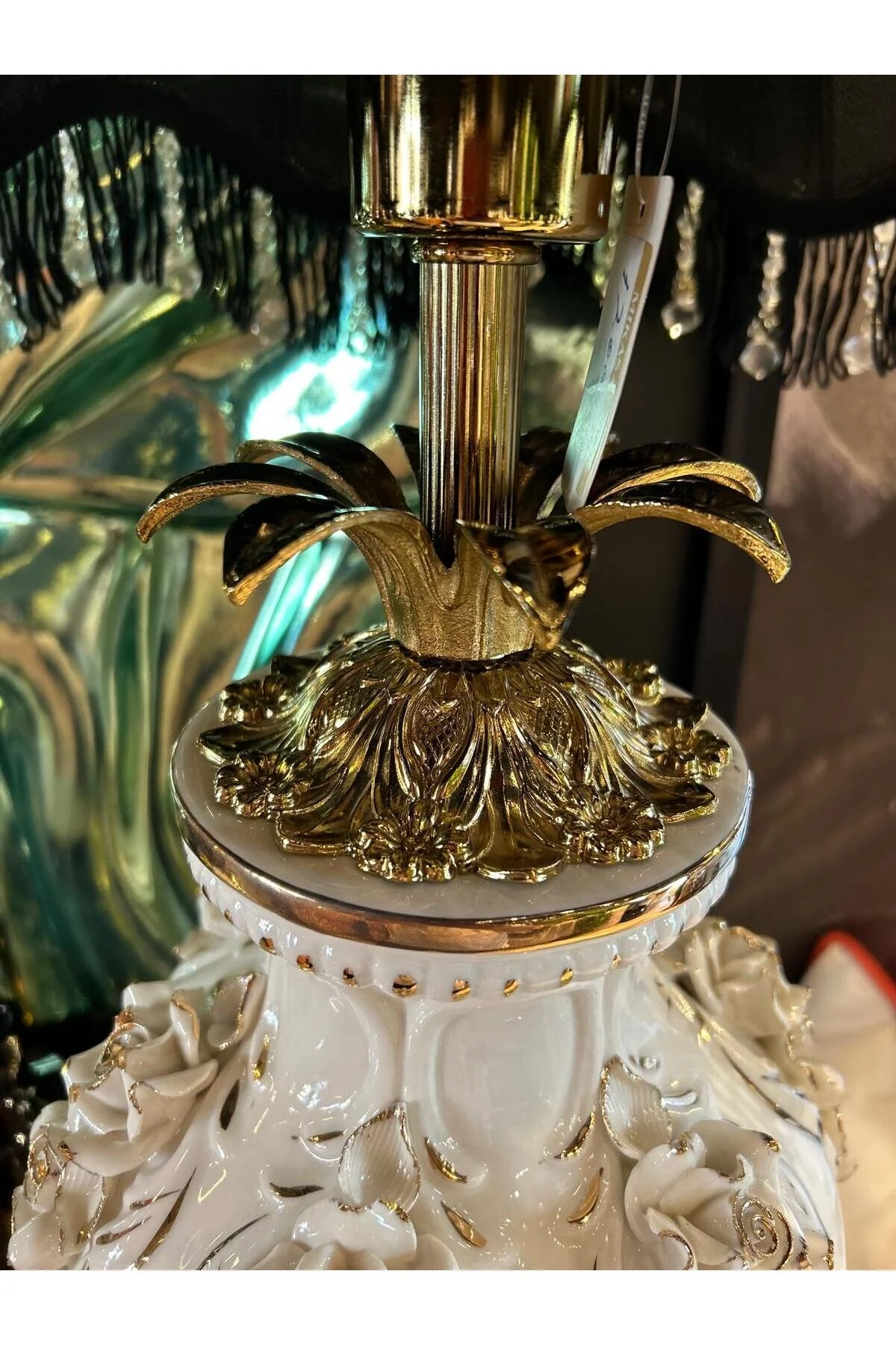 آباژور لامپاد برجسته گل رز اورجینال Mikasa Moor