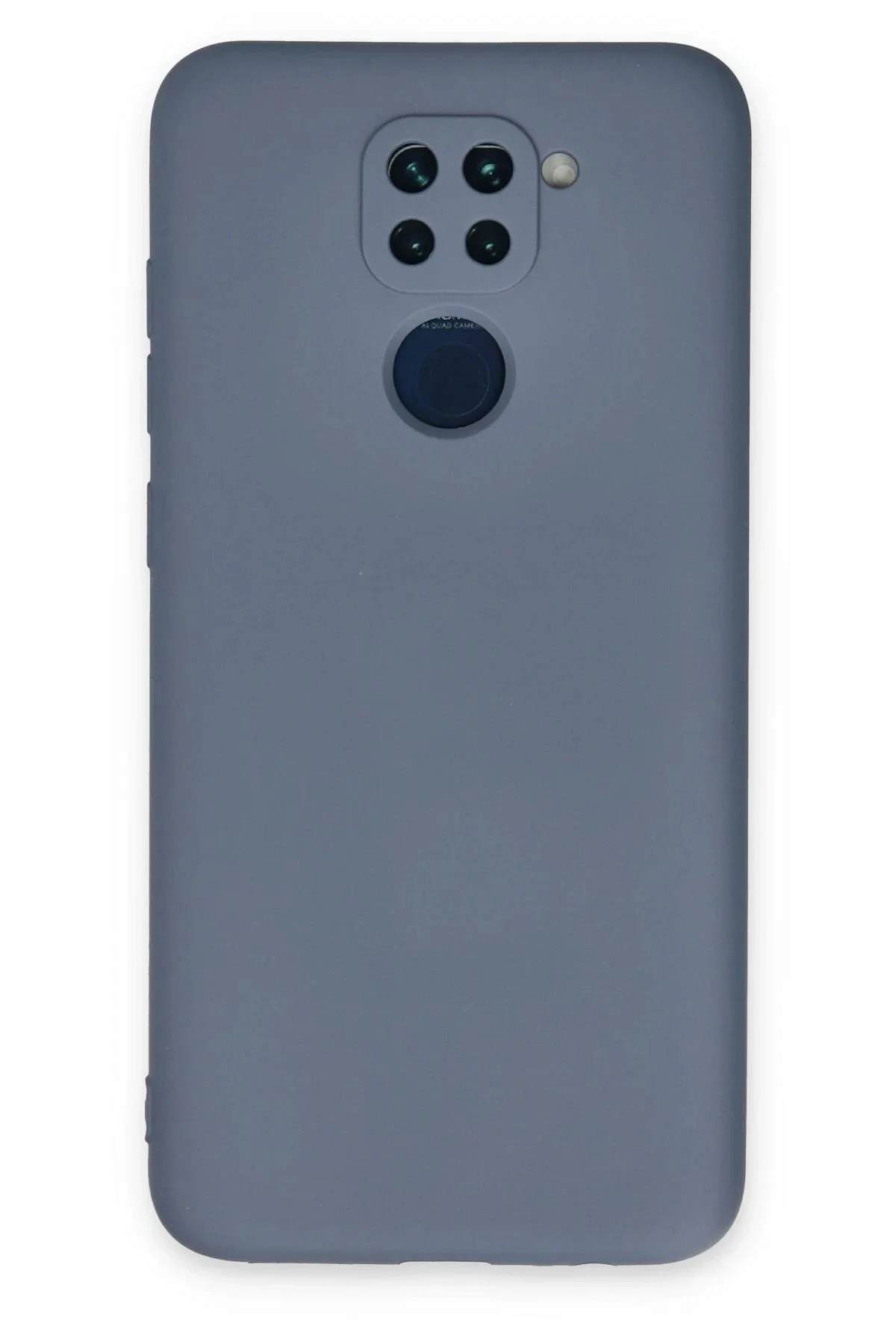 کاور و قاب شیائومی REDMI NOTE 9 NANO VELVET SILICONE داخل خاکستری Akman