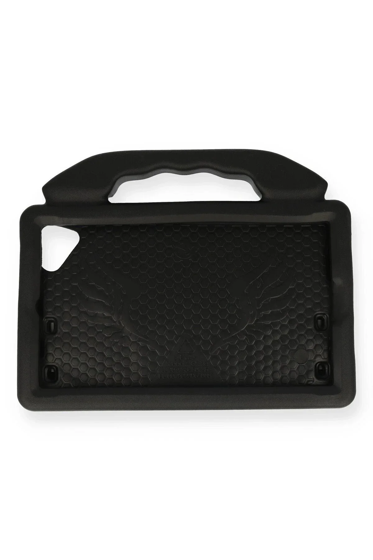 کاور تبلت قاب SAMSUNG GALAXY TAB A9 مانند با پایه سیلیکونی مشکی CepteToptan