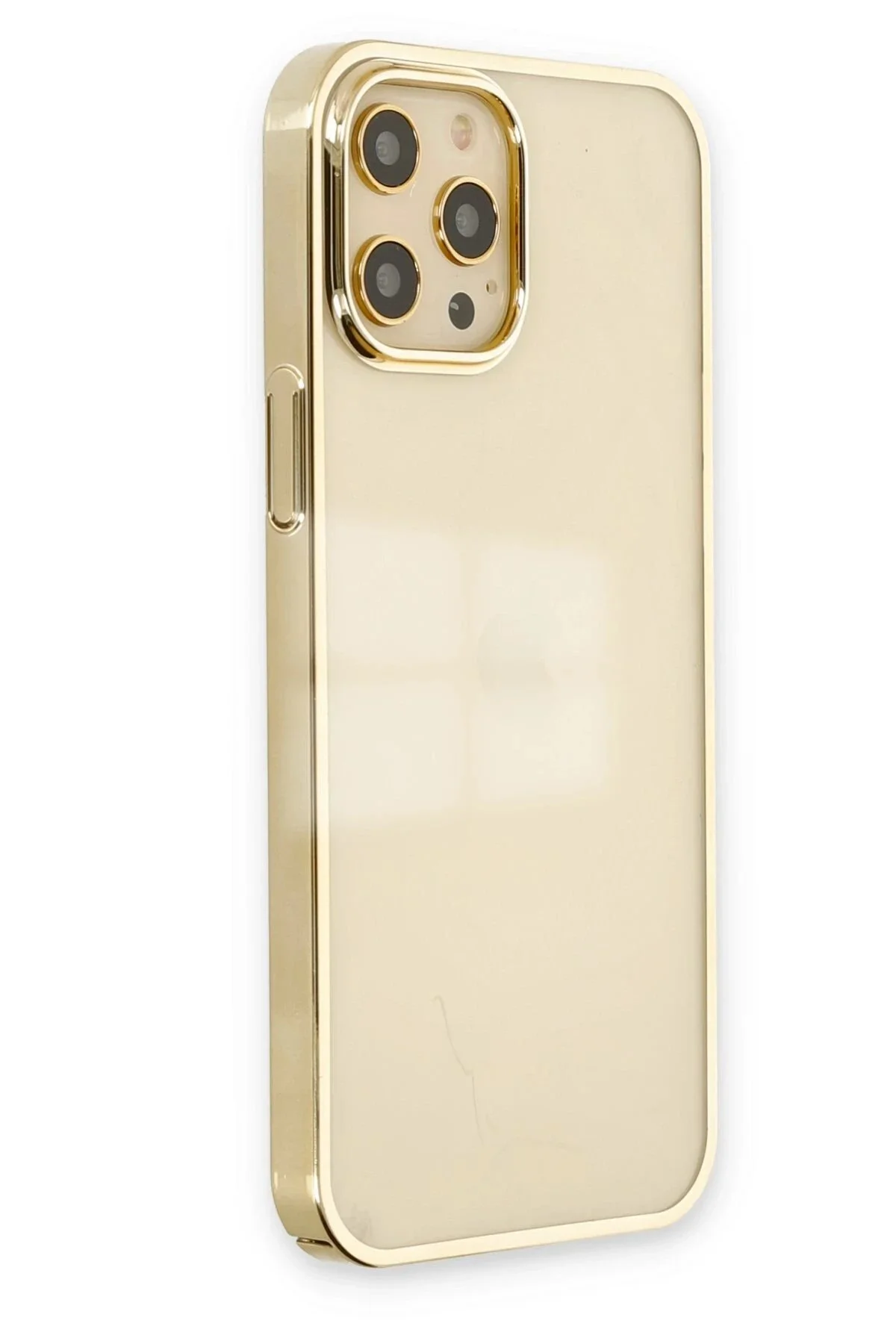کاور و قاب IPHONE 12 PRO MAX CASE ELEMENT SILICONE GOLD VB8666 CepteToptan