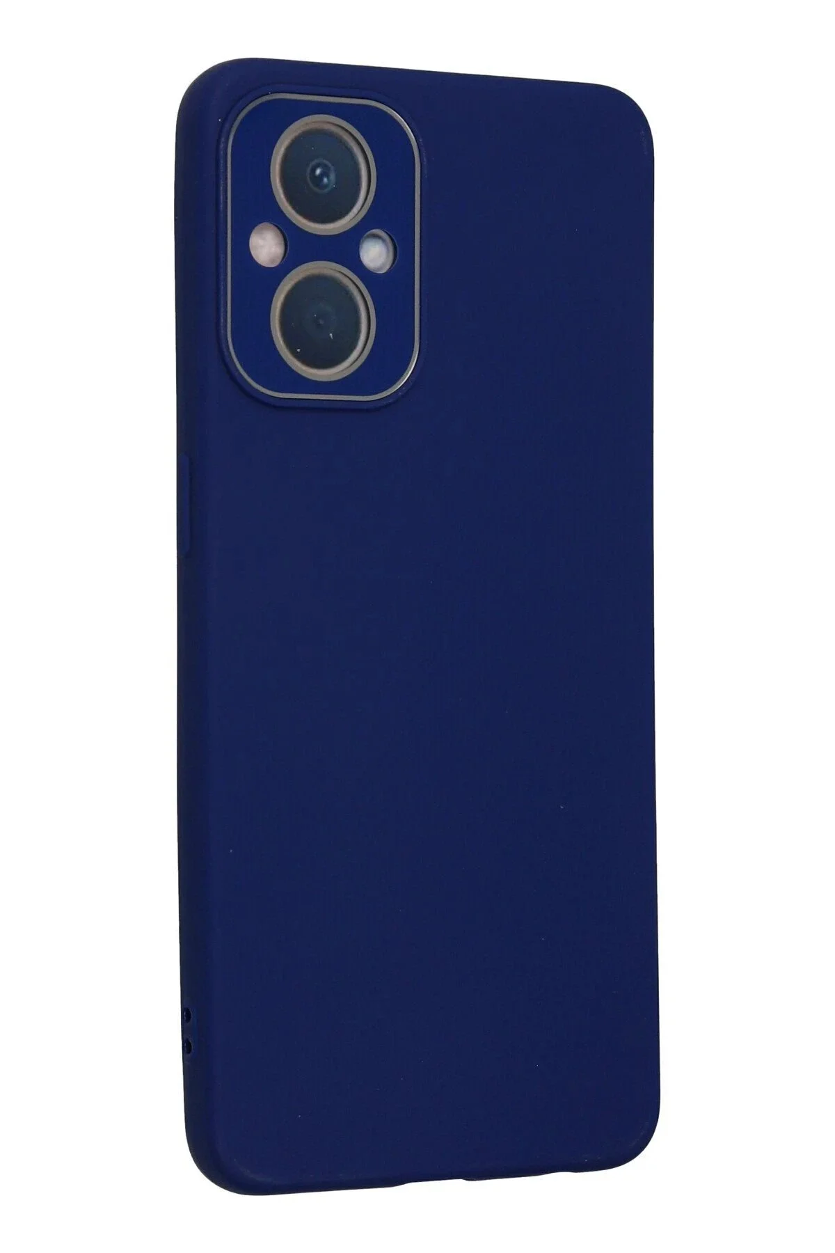 کاور و قاب روکش شیشه ای OPPO RENO 7 LITE LAUNCH CASE SKY BLUE Akman