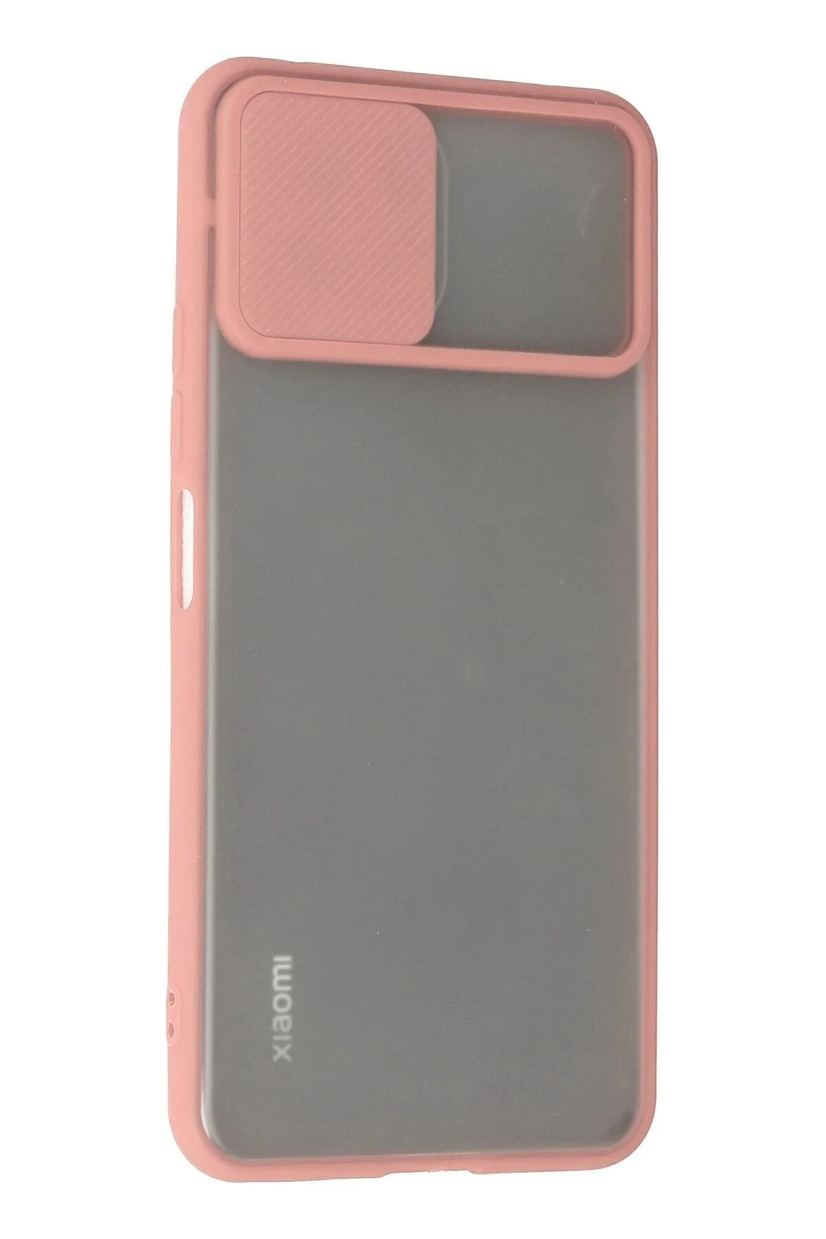 کاور و قاب XIAOMI MI 11 LITE CASE PALM FROSTED CAMERA SLIDER SILICONE PINK VB5017 CepteToptan