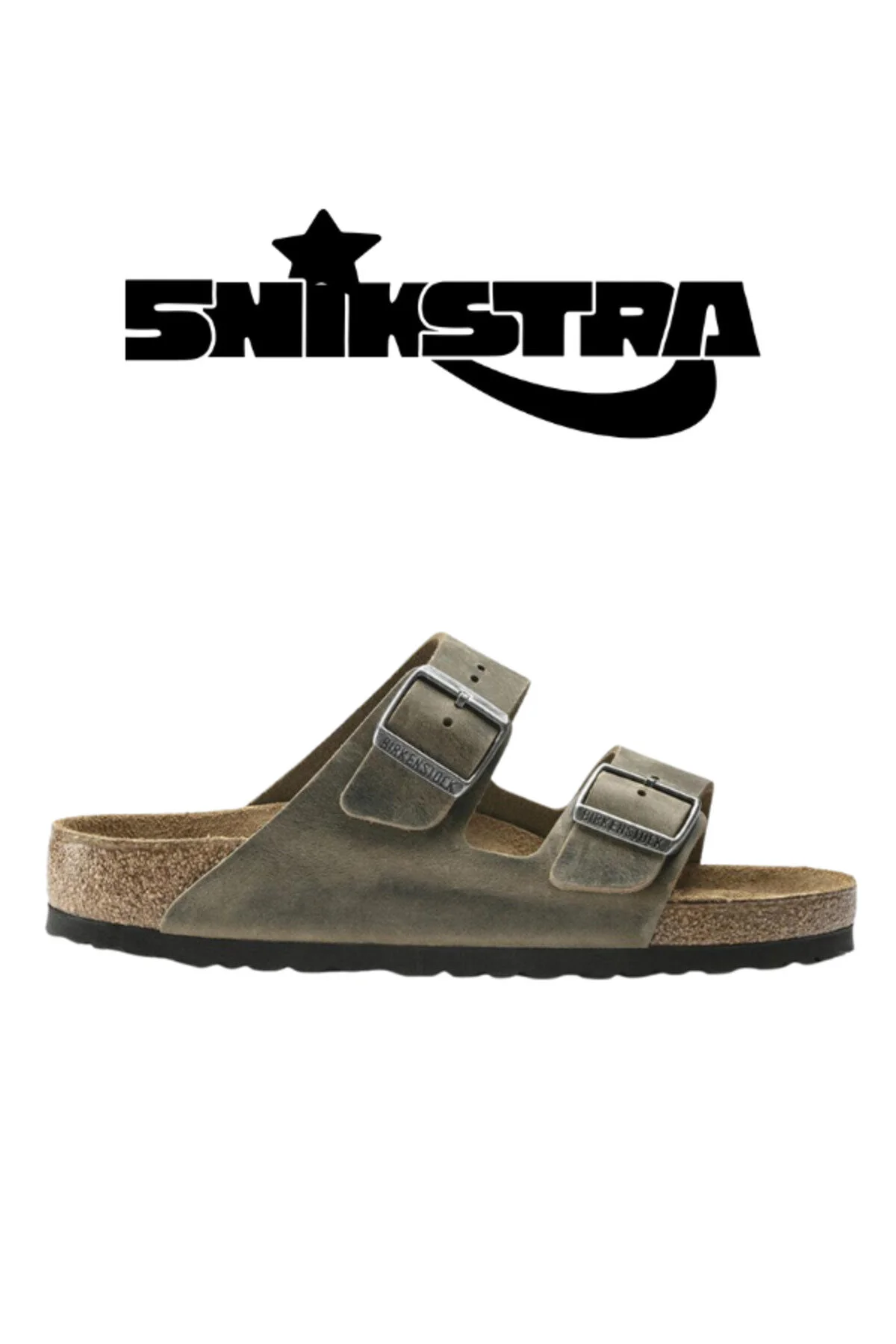 دمپایی BIRKENSTICK ARIZONA SFB LEOI FADED خاکی SNIKSTRA برکن استاک Birkenstock