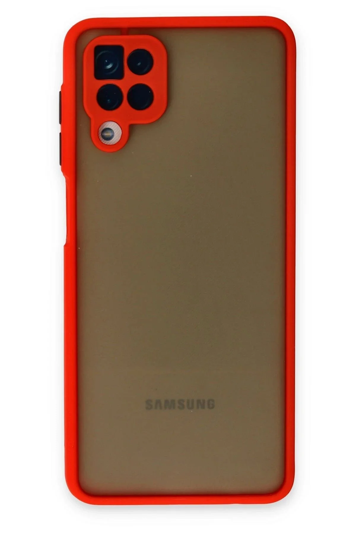 کاور و قاب سیلیکونی مونترال SAMSUNG GALAXY A12 قرمز Akman