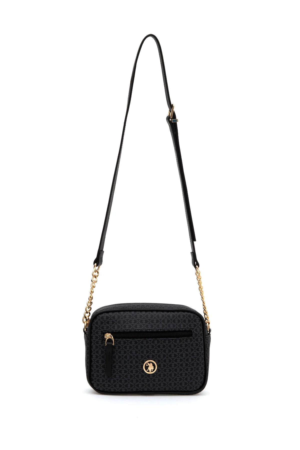 کیف شانه ای کراس بادی مشکی زنانه 50311445 VR046 U.S. Polo Assn.