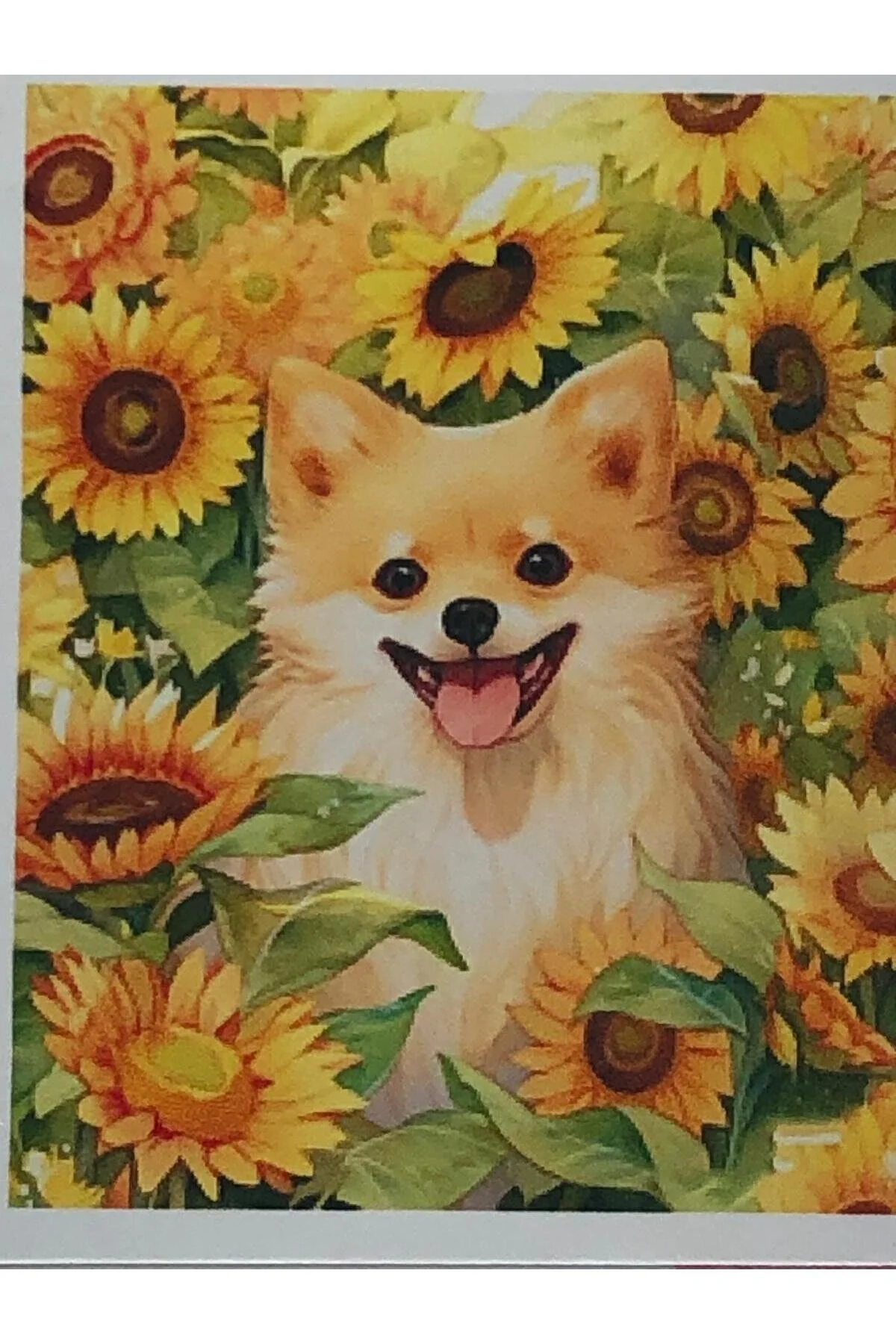 پازل میز ملیله الماس موزاییک پردازش سنگ مهره دار 30X40 تصویر نقاشی سلام DUCK HOBY
