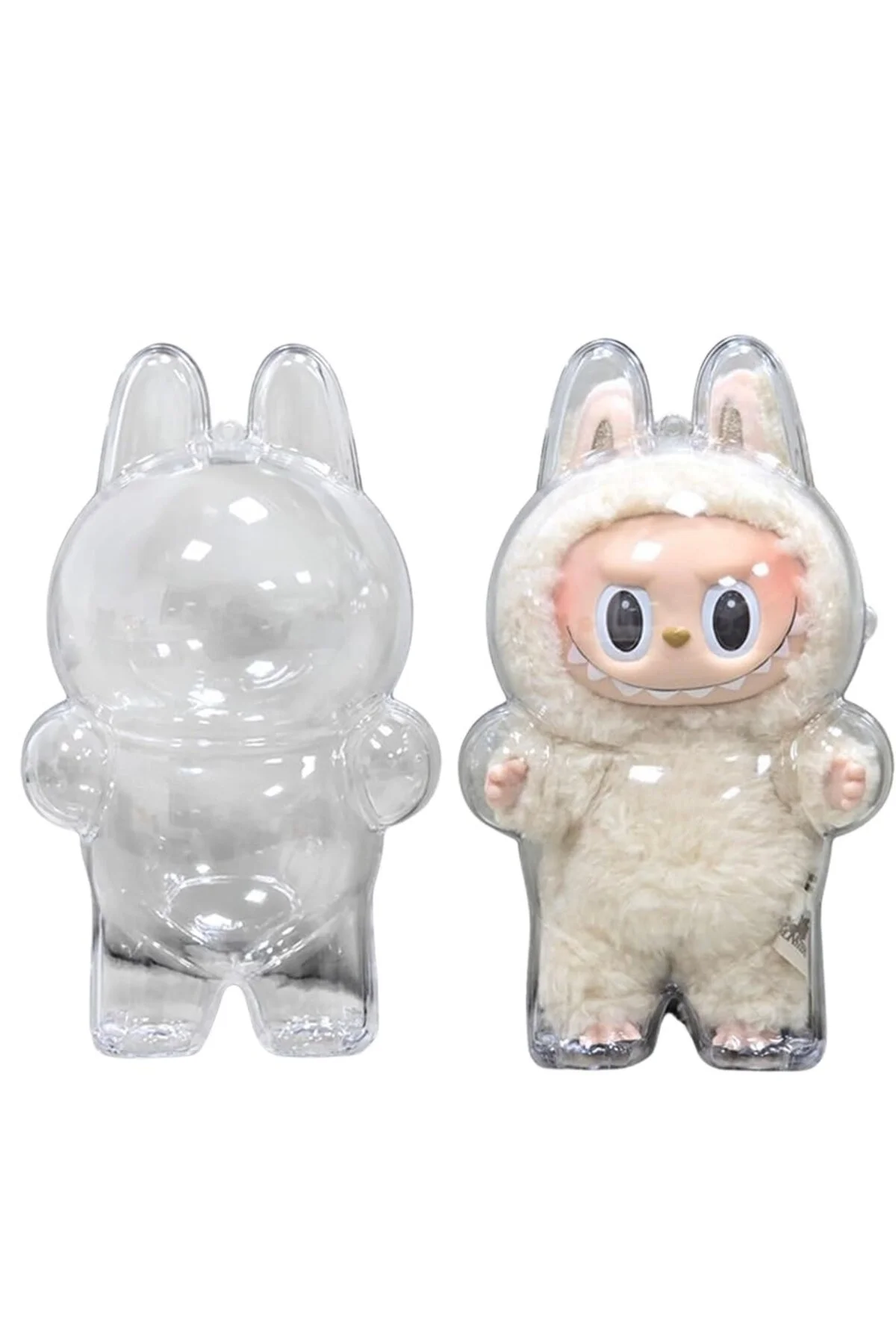 اسباب بازی های پشمی جعبه گرد و غبار کیس ماکارون برای لوازم جانبی عروسک LABUBU POPMART BUBBLE MART happystoretr