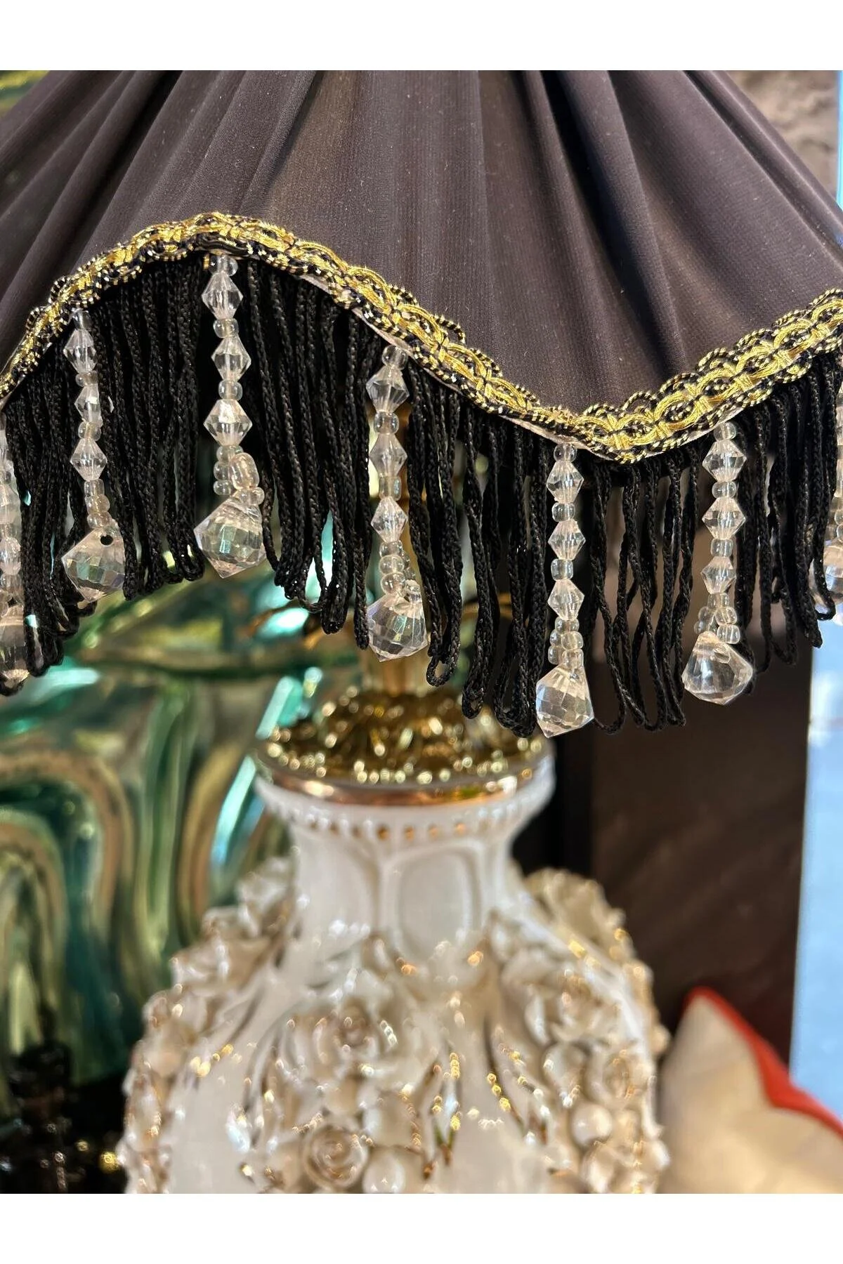 آباژور لامپاد برجسته گل رز اورجینال Mikasa Moor