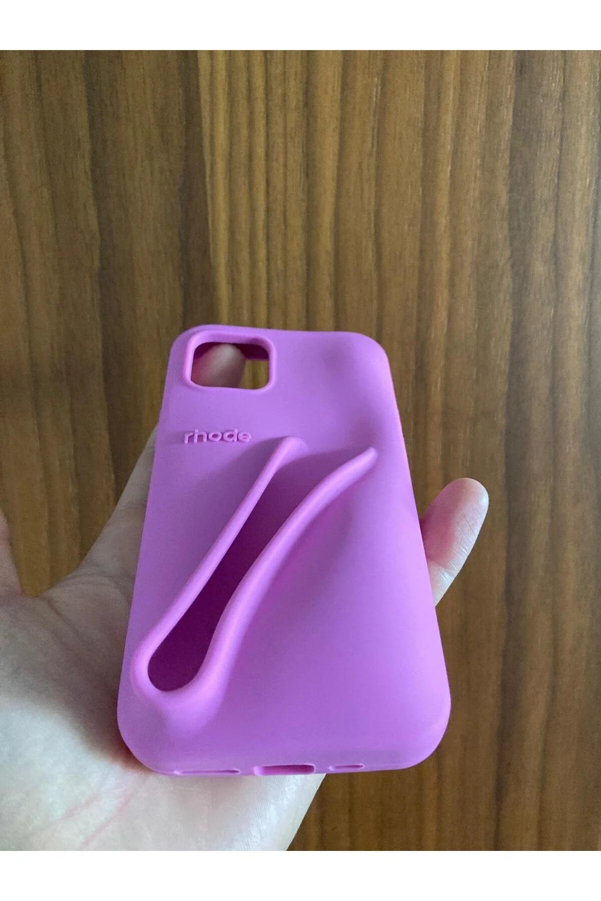 کاور و قاب 11 PRO شورت کیک RHODE LIP CASE لوگو محافظ تلفن روی جلد Newon