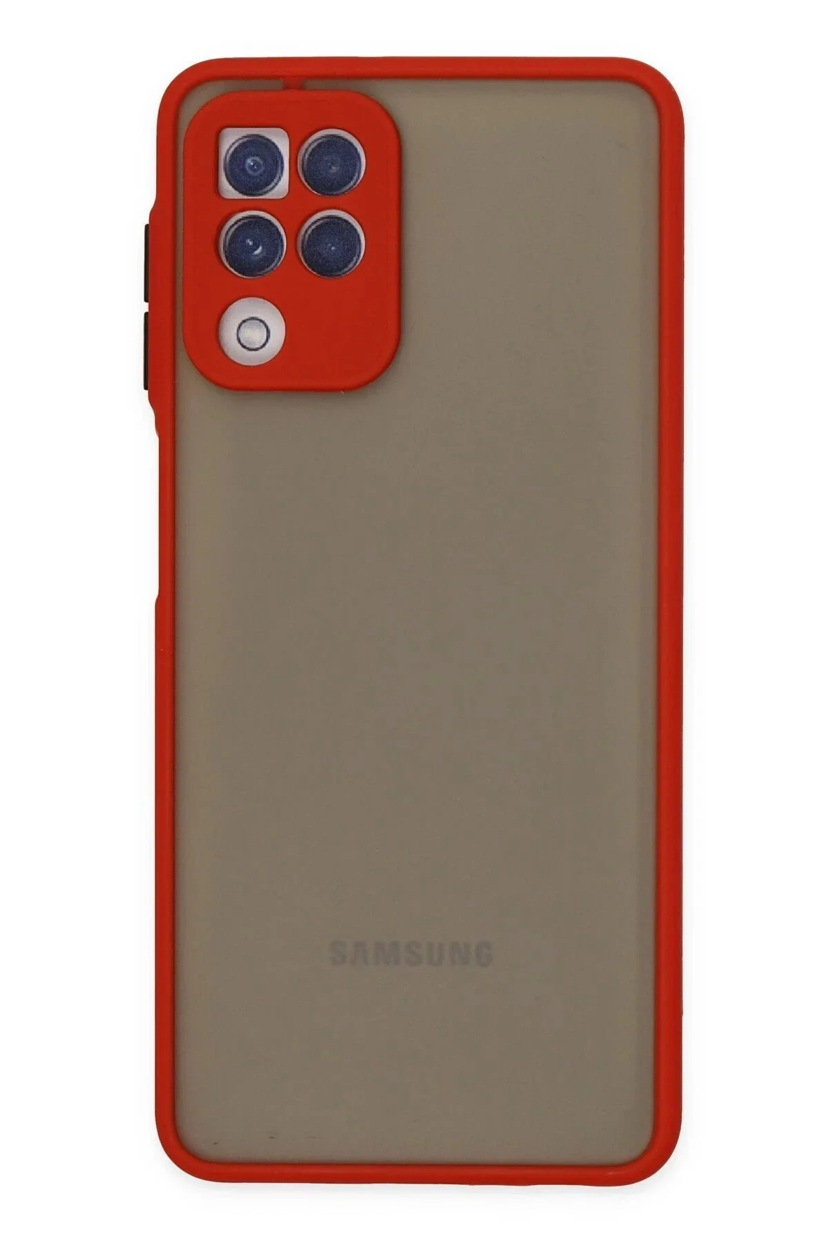 کاور و قاب سیلیکونی مونترال SAMSUNG GALAXY A22 قرمز Akman