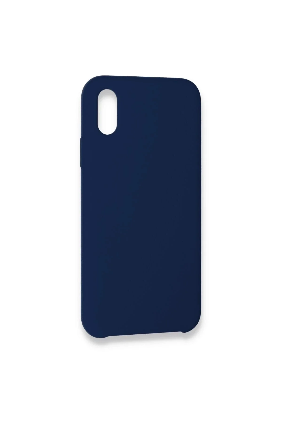 کاور و قاب راه اندازی IPHONE XS MAX LEGANT SILICONE NAVY BLUE Akman